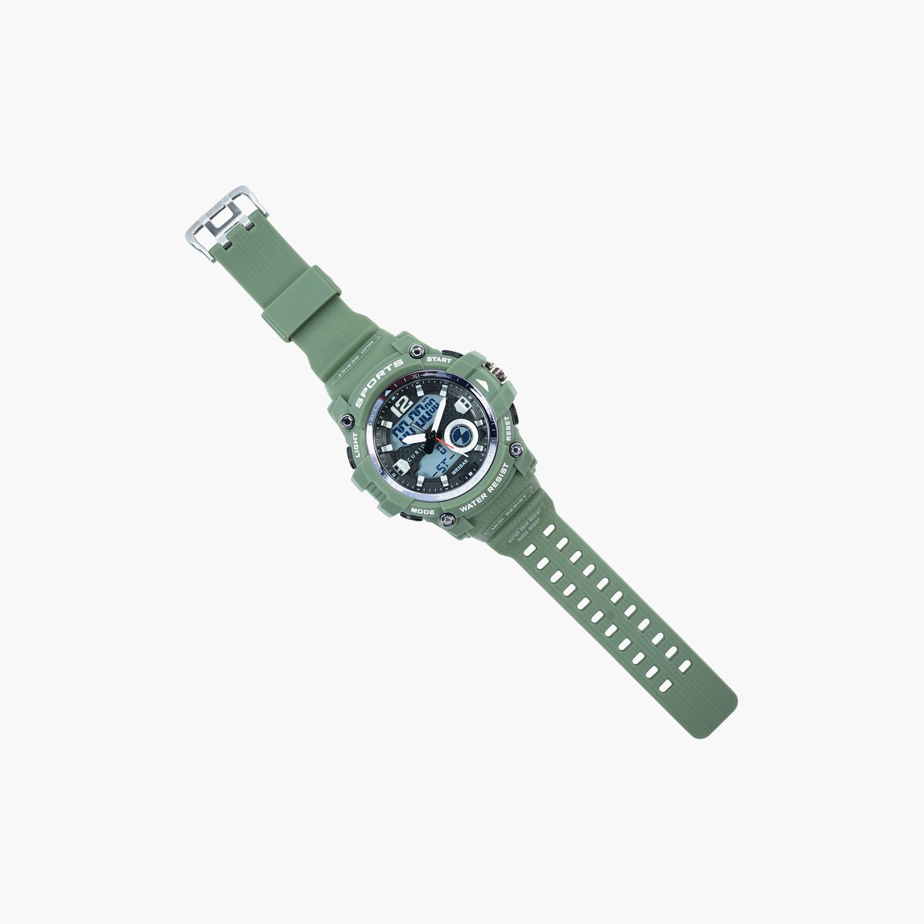 ساعة ذكية للأطفال من كوريو، مقاس 55 مم، بحزام أخضر - CU-2129GAD-10-girls-accessories-watches-image-1