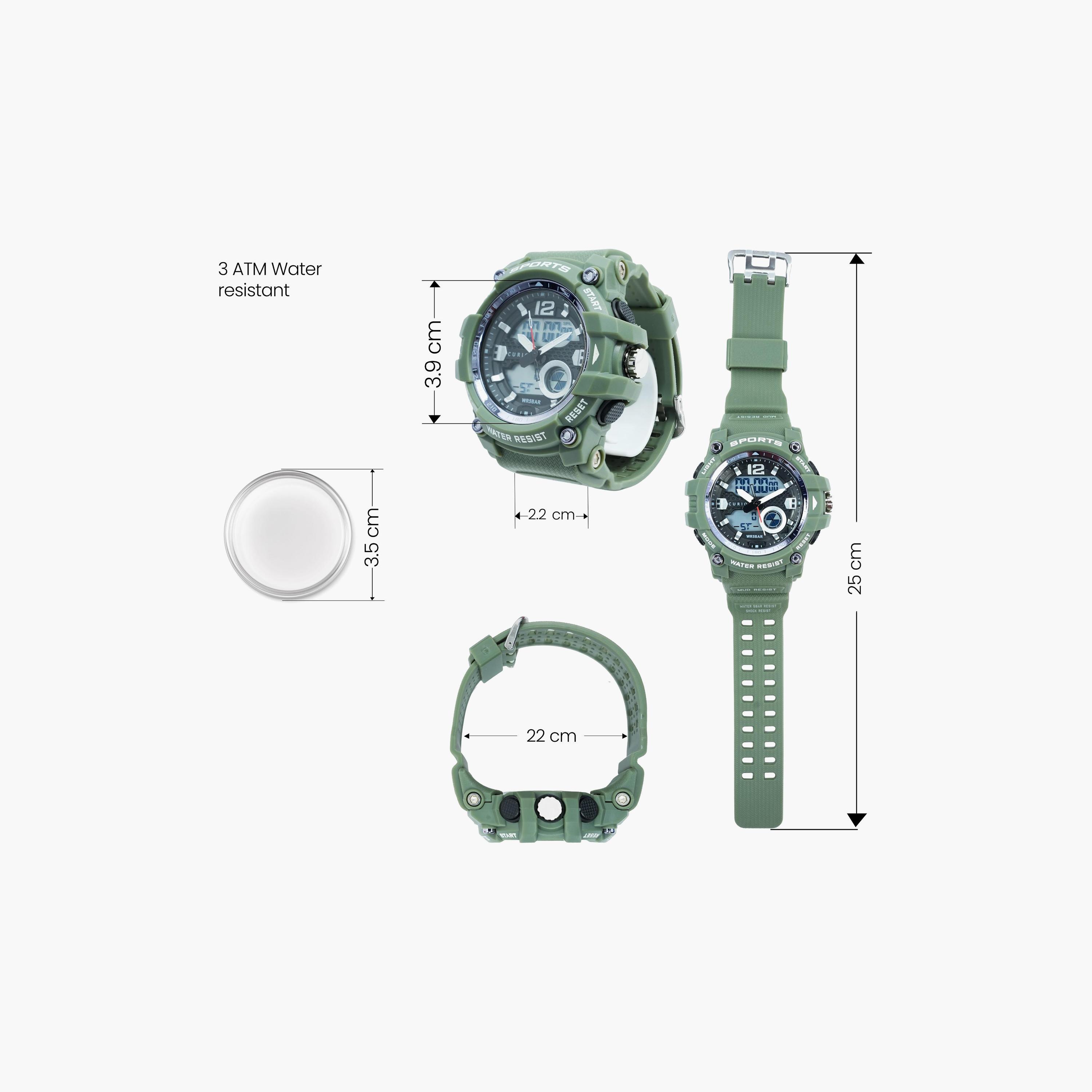 ساعة ذكية للأطفال من كوريو، مقاس 55 مم، بحزام أخضر - CU-2129GAD-10-girls-accessories-watches-image-4