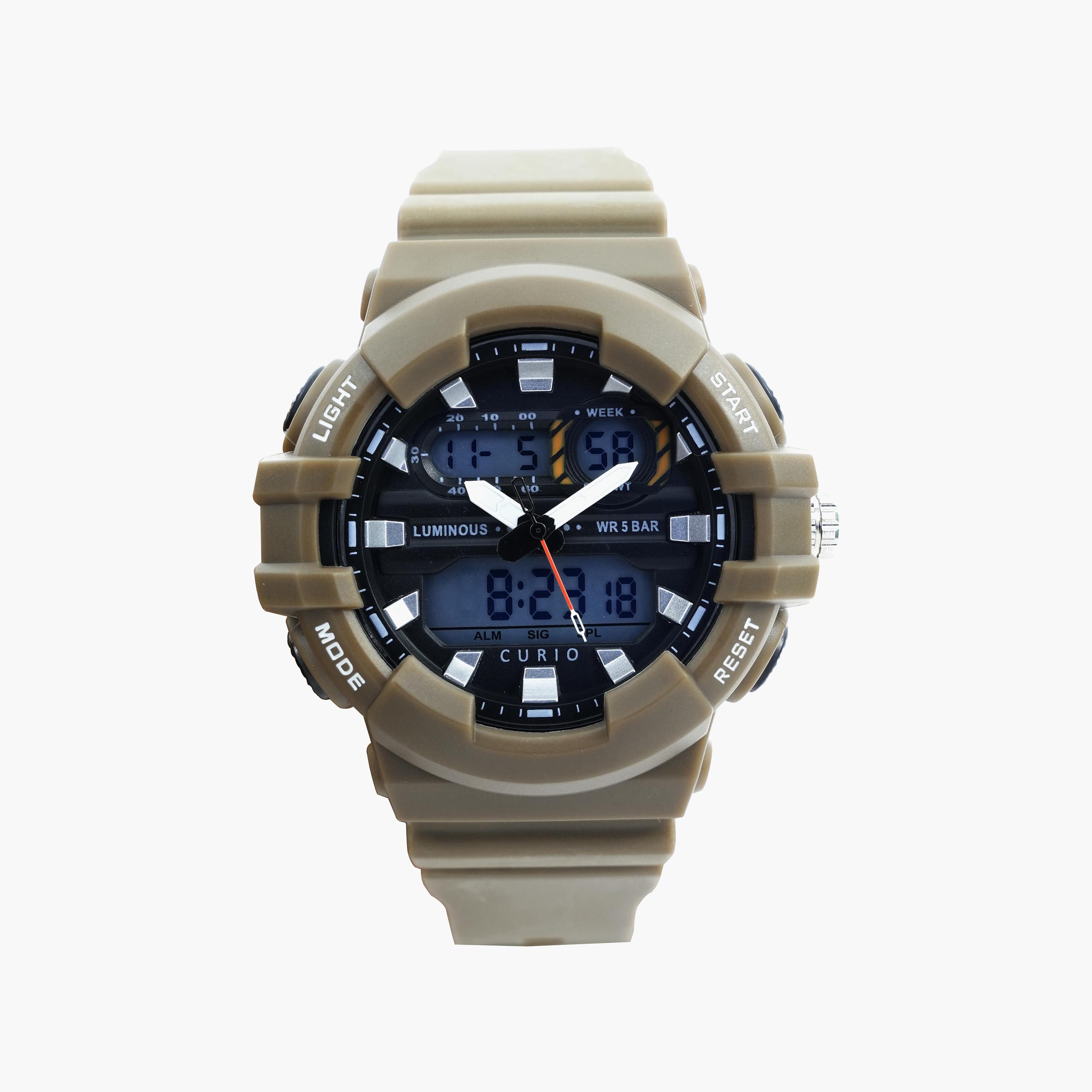 ساعة ذكية للأطفال من كوريو، مقاس 50 مم، بحزام بني - CU-2242GAD-4-girls-accessories-watches-image-1