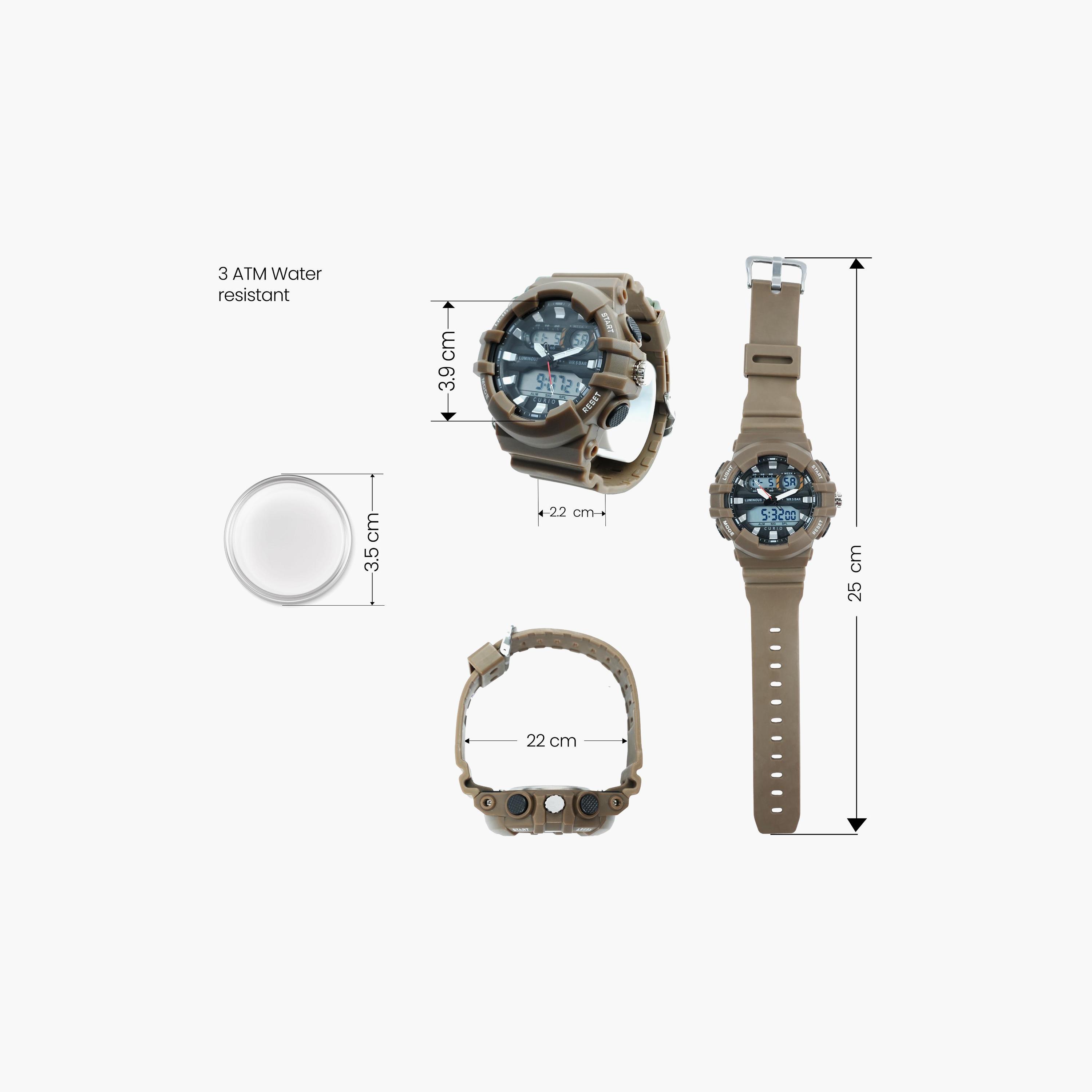Curio Kids 50mm Brown  Strap Smart Watch - CU-2242GAD-4-girls-accessories-watches-image-5