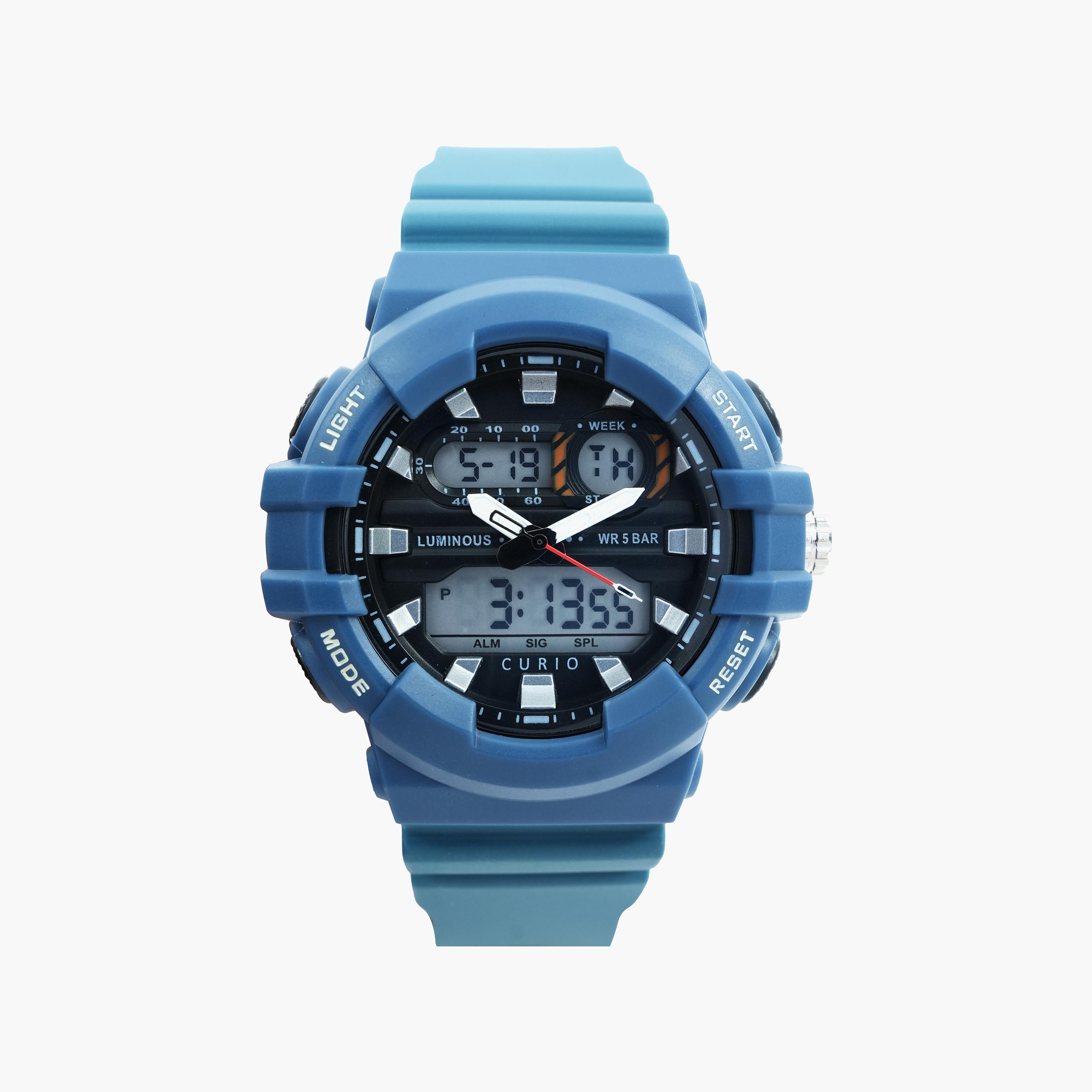 Curio Kids 50mm Blue  Strap Smart Watch - CU-2242GAD-5-girls-accessories-watches-image-1