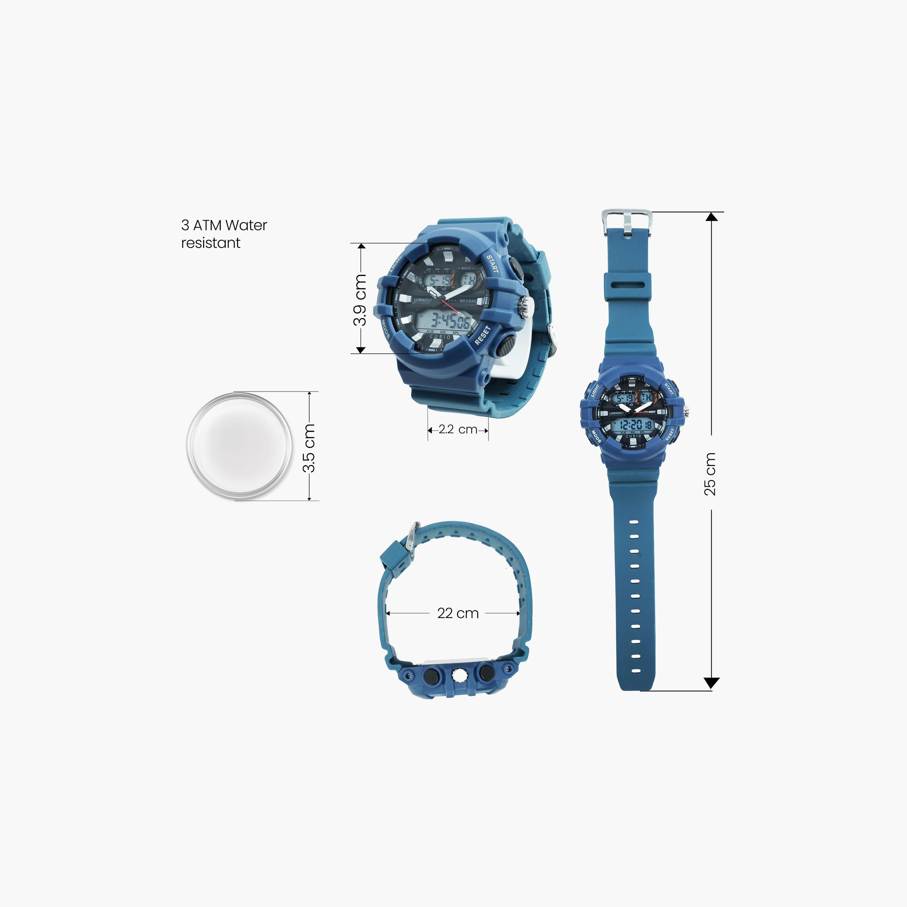 Curio Kids 50mm Blue  Strap Smart Watch - CU-2242GAD-5-girls-accessories-watches-image-4