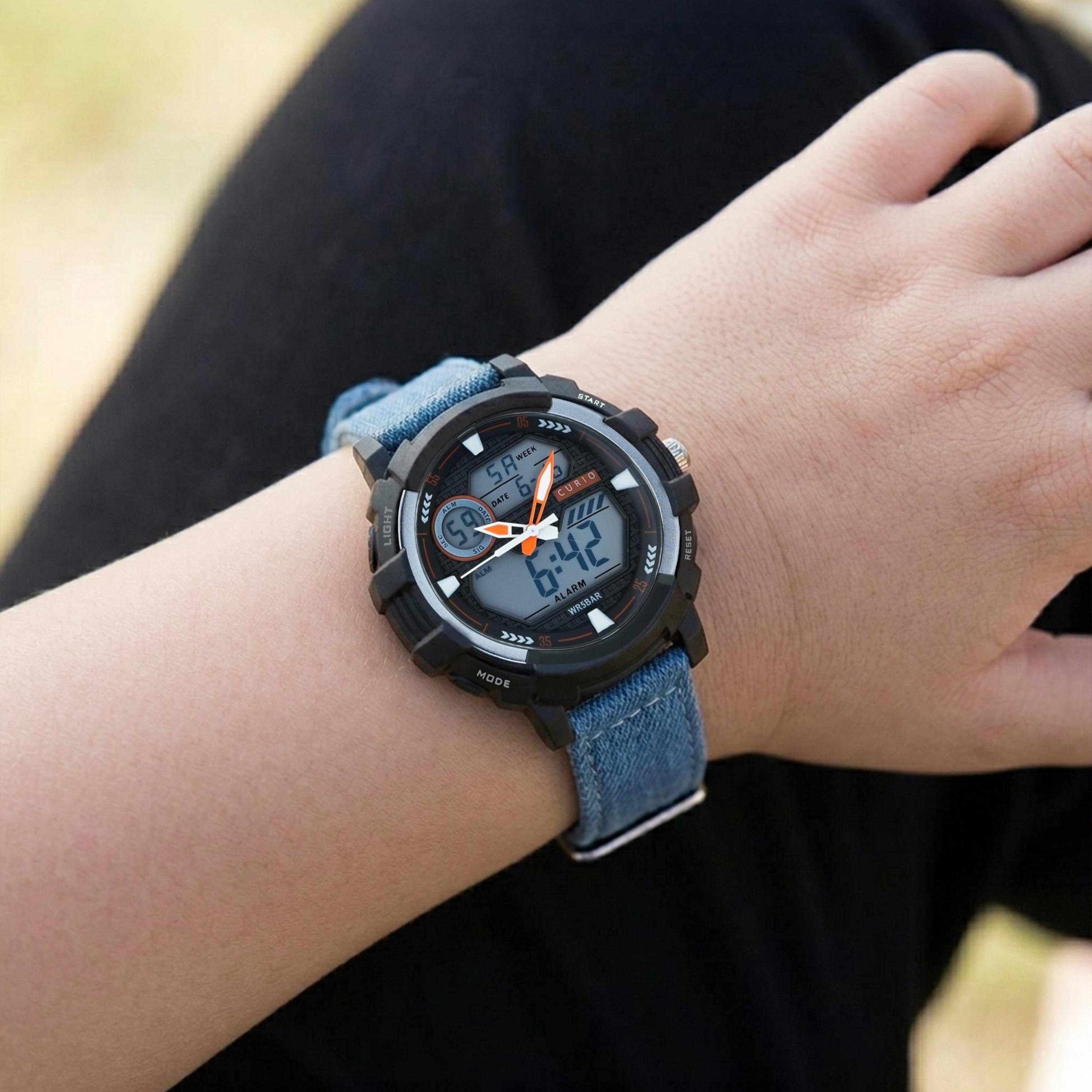 ساعة ذكية للأطفال من كوريو، مقاس 49 مم، بحزام رمادي - CU-24901-2-girls-accessories-watches-image-4