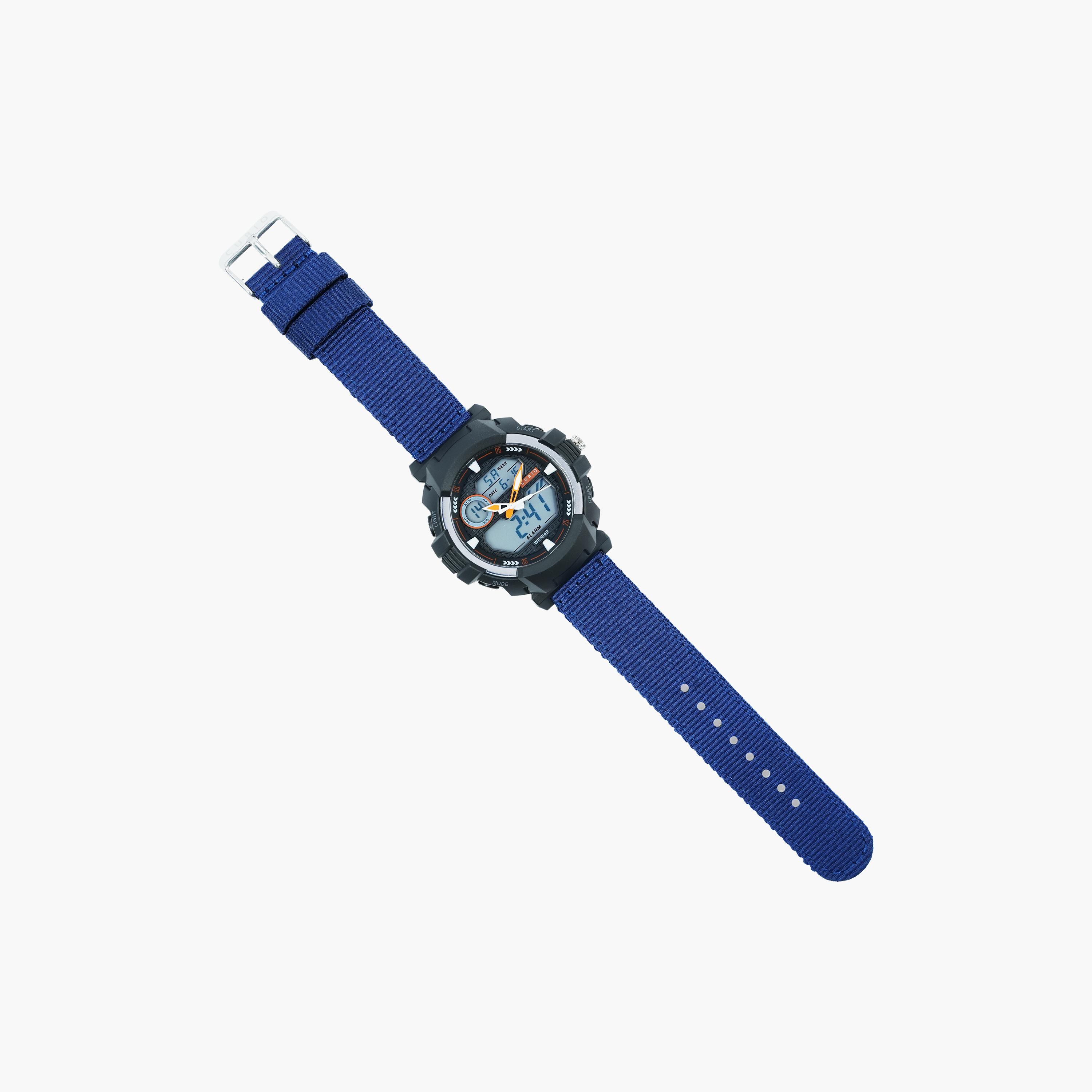 ساعة ذكية للأطفال من كوريو، مقاس 49 مم، بحزام أزرق - CU-24901-5-girls-accessories-watches-image-1