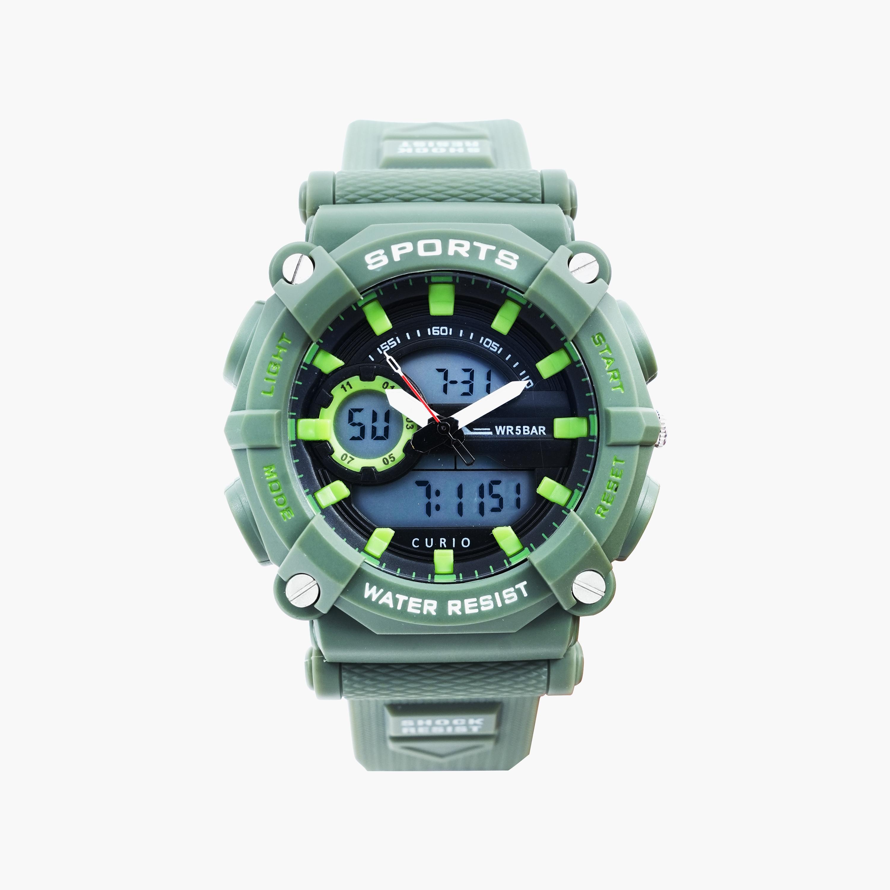 Curio Kids 48mm Green  Strap Smart Watch - CU-2107GAD-3-girls-accessories-watches-image-1