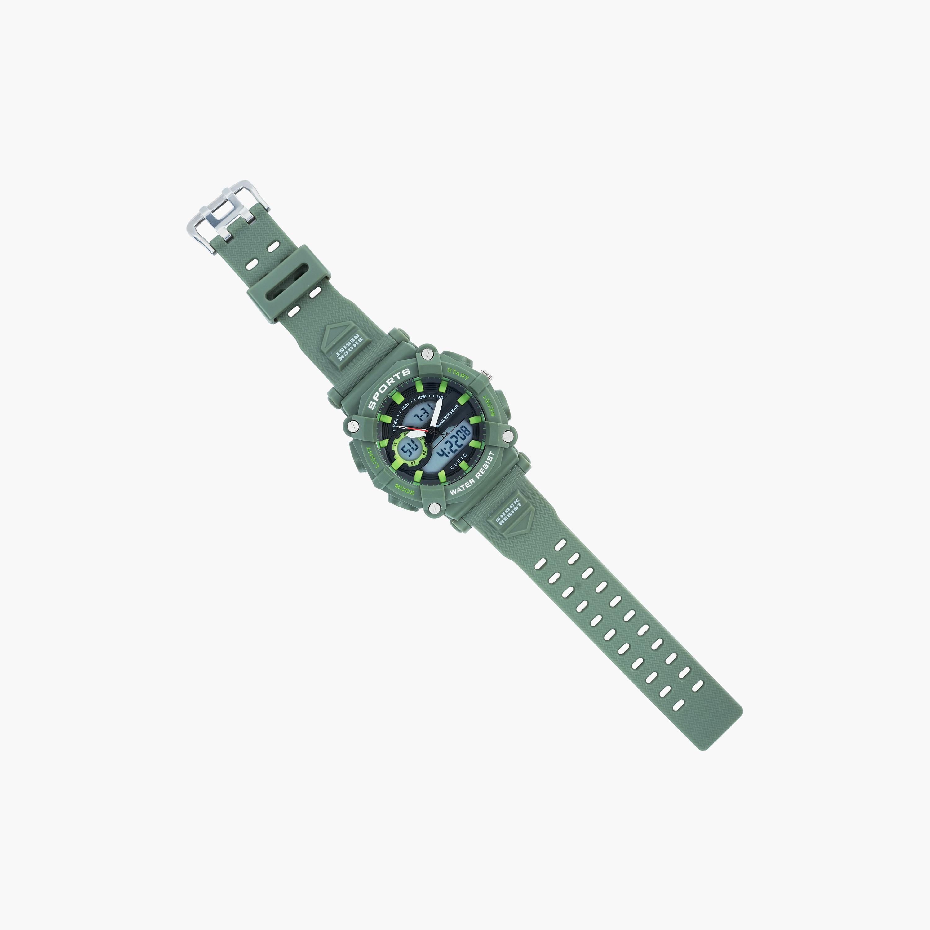 Curio Kids 48mm Green  Strap Smart Watch - CU-2107GAD-3-girls-accessories-watches-image-3