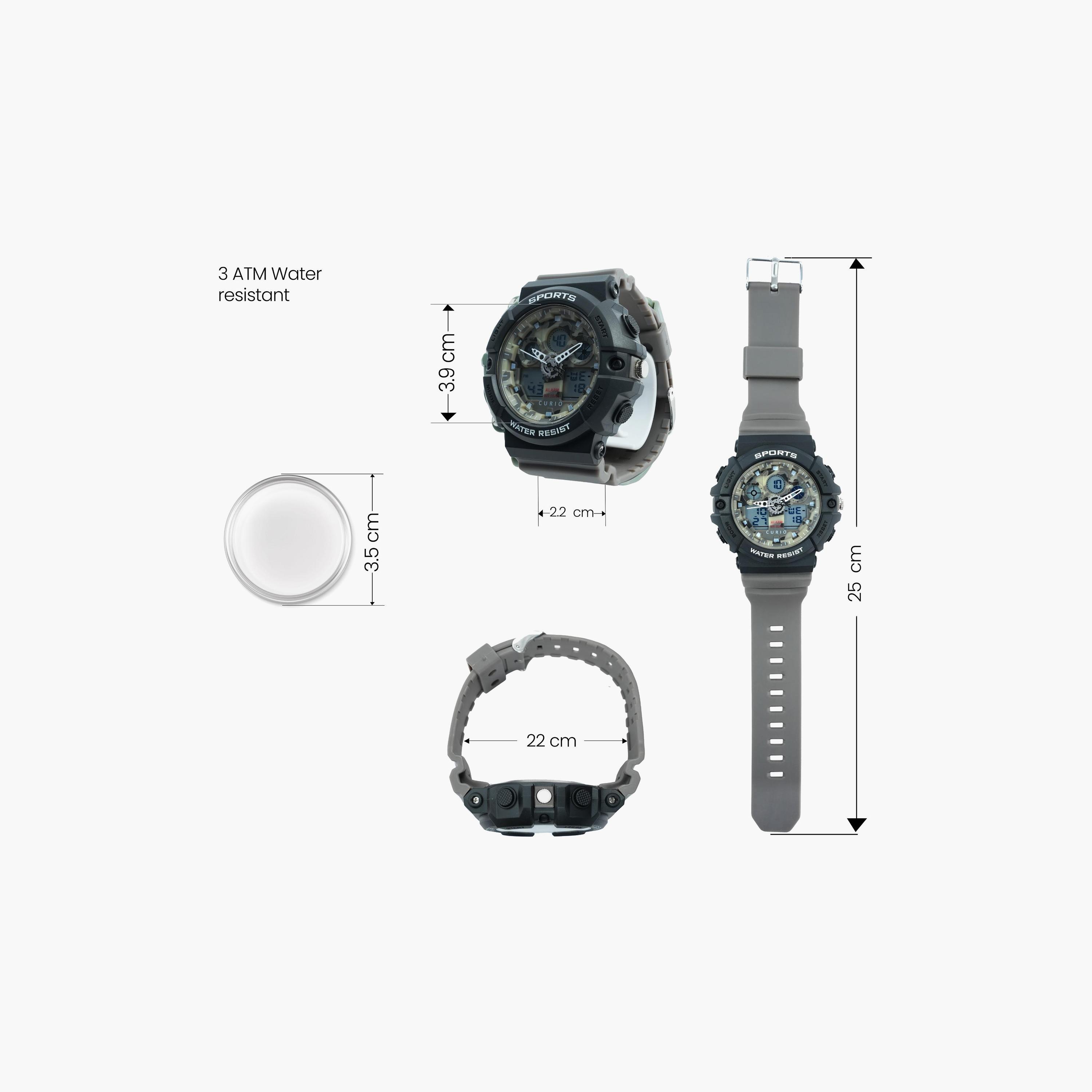 Curio Kids 52mm Grey  Strap Smart Watch - CU-2246GAD-3-girls-accessories-watches-image-5