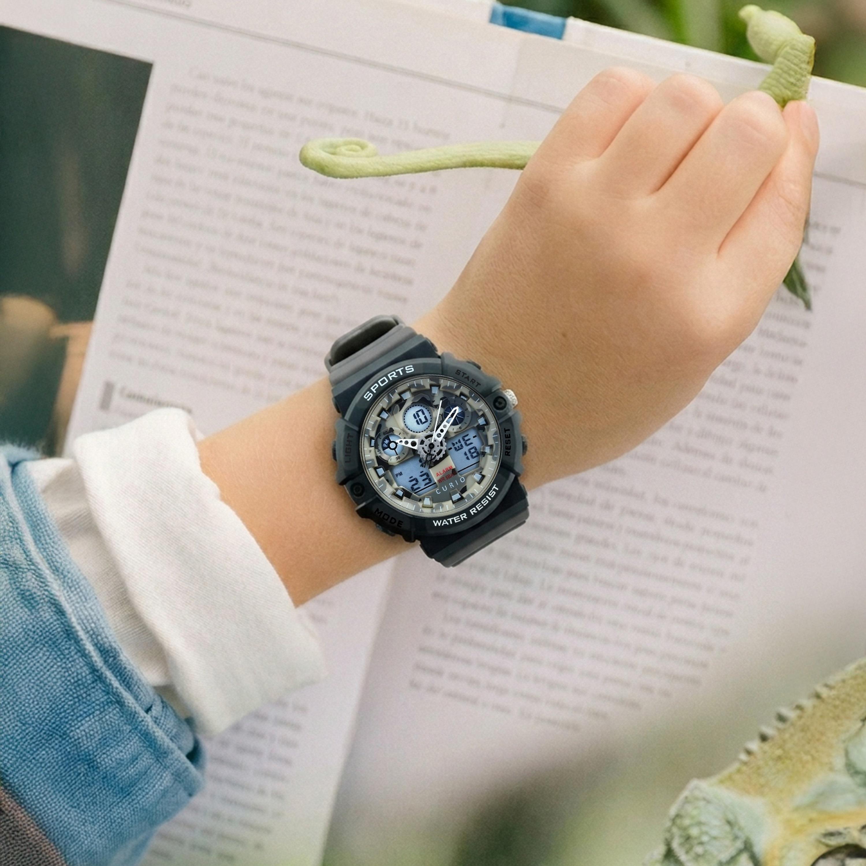 Curio Kids 52mm Grey  Strap Smart Watch - CU-2246GAD-3-girls-accessories-watches-image-6