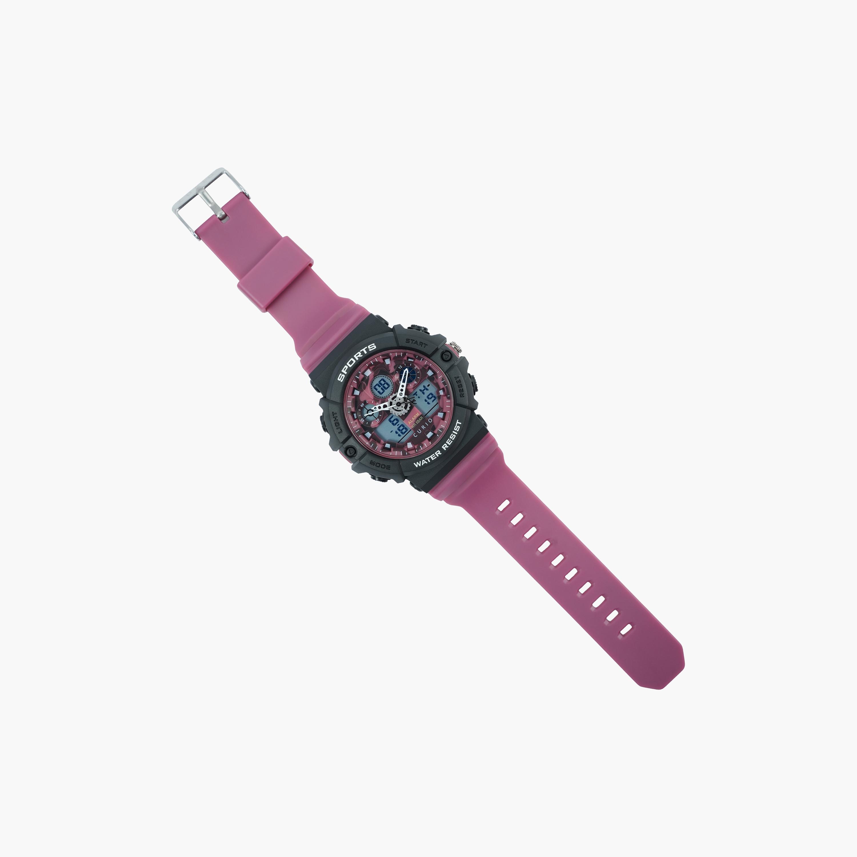 ساعة ذكية للأطفال من كوريو، مقاس 52 مم، بحزام أحمر - CU-2246GAD-4-girls-accessories-watches-image-3
