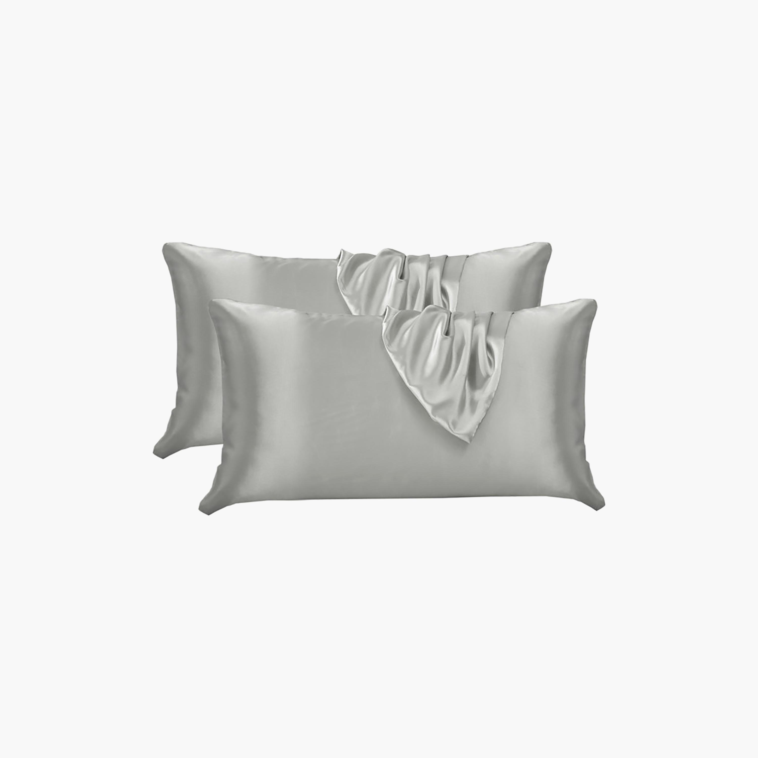 Donetella Satin Hypoallergenic Pillowcases Breathable - 50X75 Cm-household-bedding-sheetsandpillowcases-pillowcases-image-1