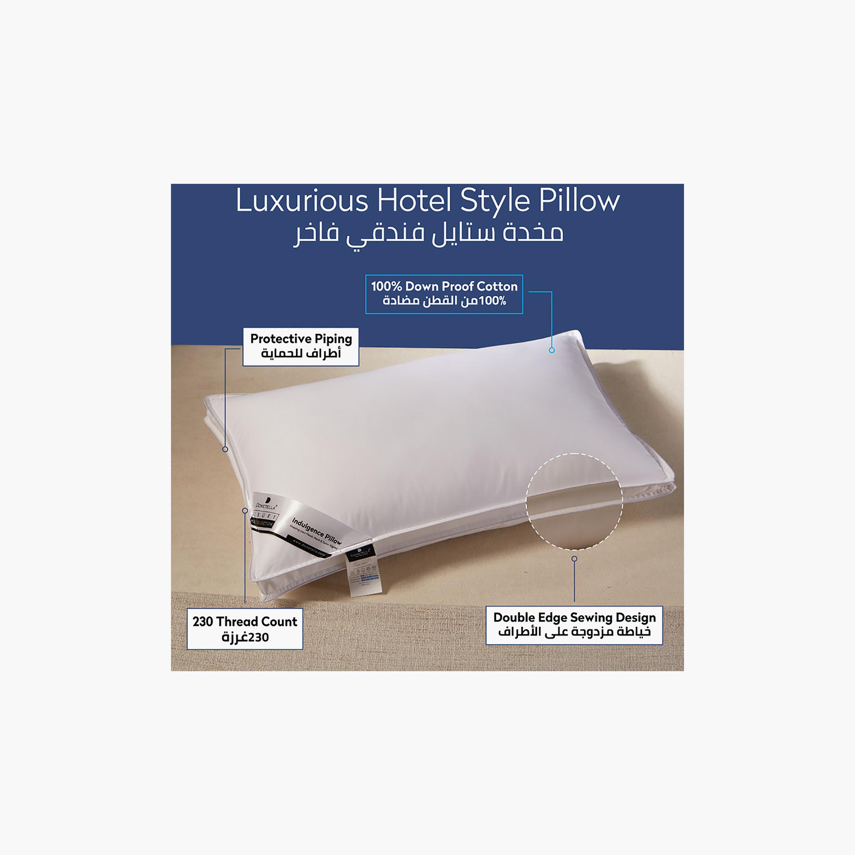 Donetella Hotel Hypoallergenic Pillow Breathable - 50X75 Cm-household-bedding-pillows-image-2
