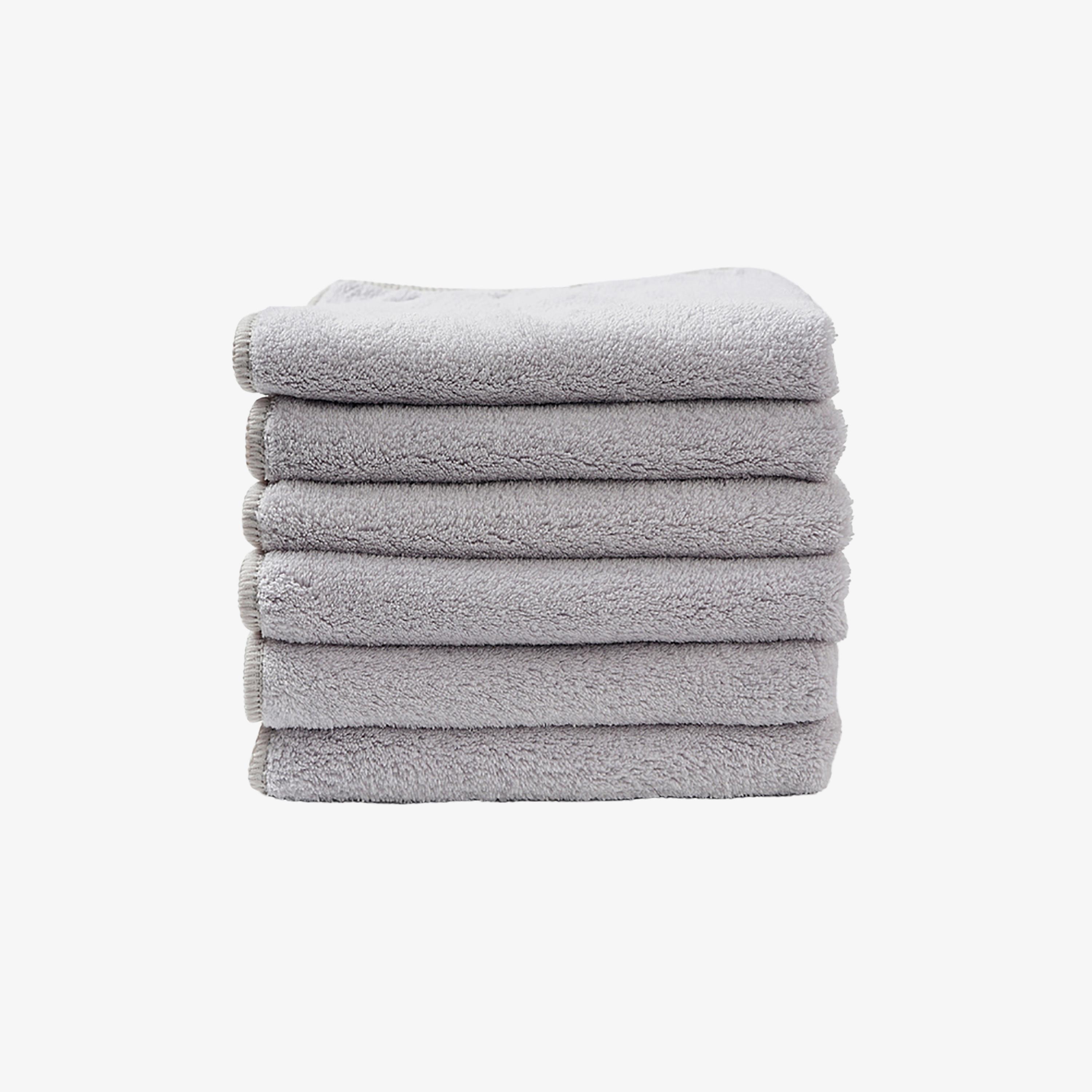 Donetella Microfiber Solid Super Absorbent Kitchen Towel Set (Quick-Dry) - 35X35 Cm-household-kitchen-kitchenlinen-kitchentowelsandlinen-image-1