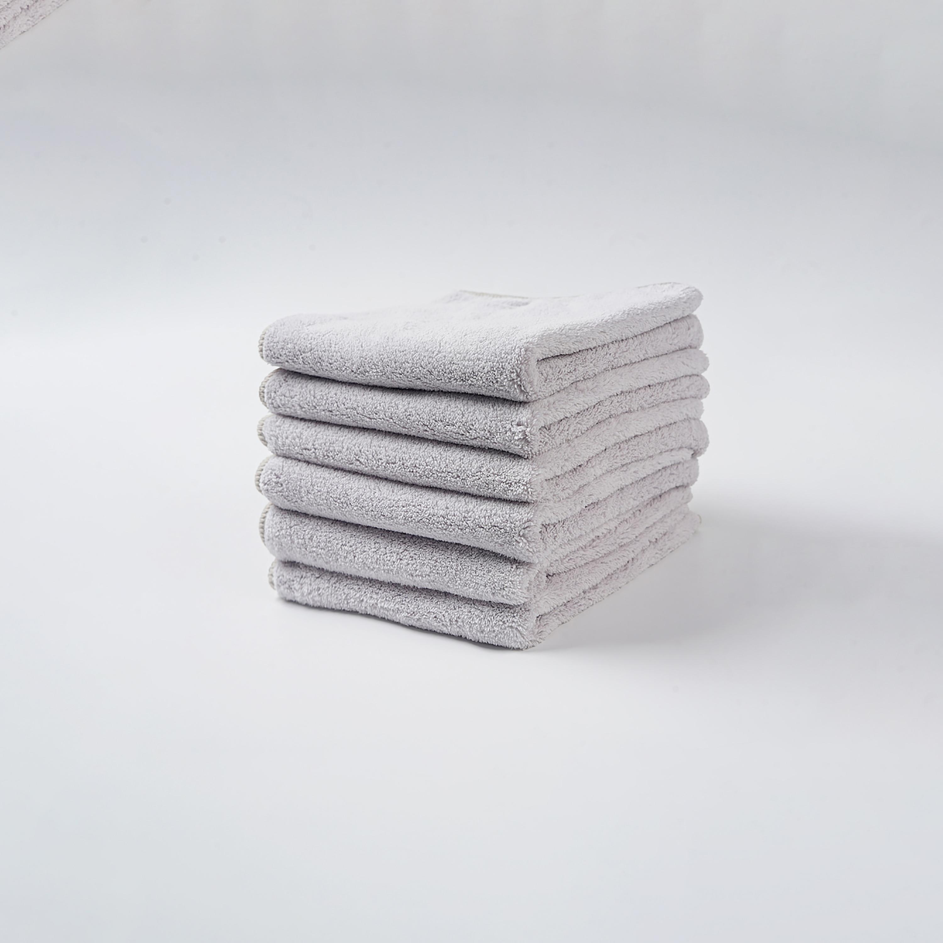 Donetella Microfiber Solid Super Absorbent Kitchen Towel Set (Quick-Dry) - 35X35 Cm-household-kitchen-kitchenlinen-kitchentowelsandlinen-image-3