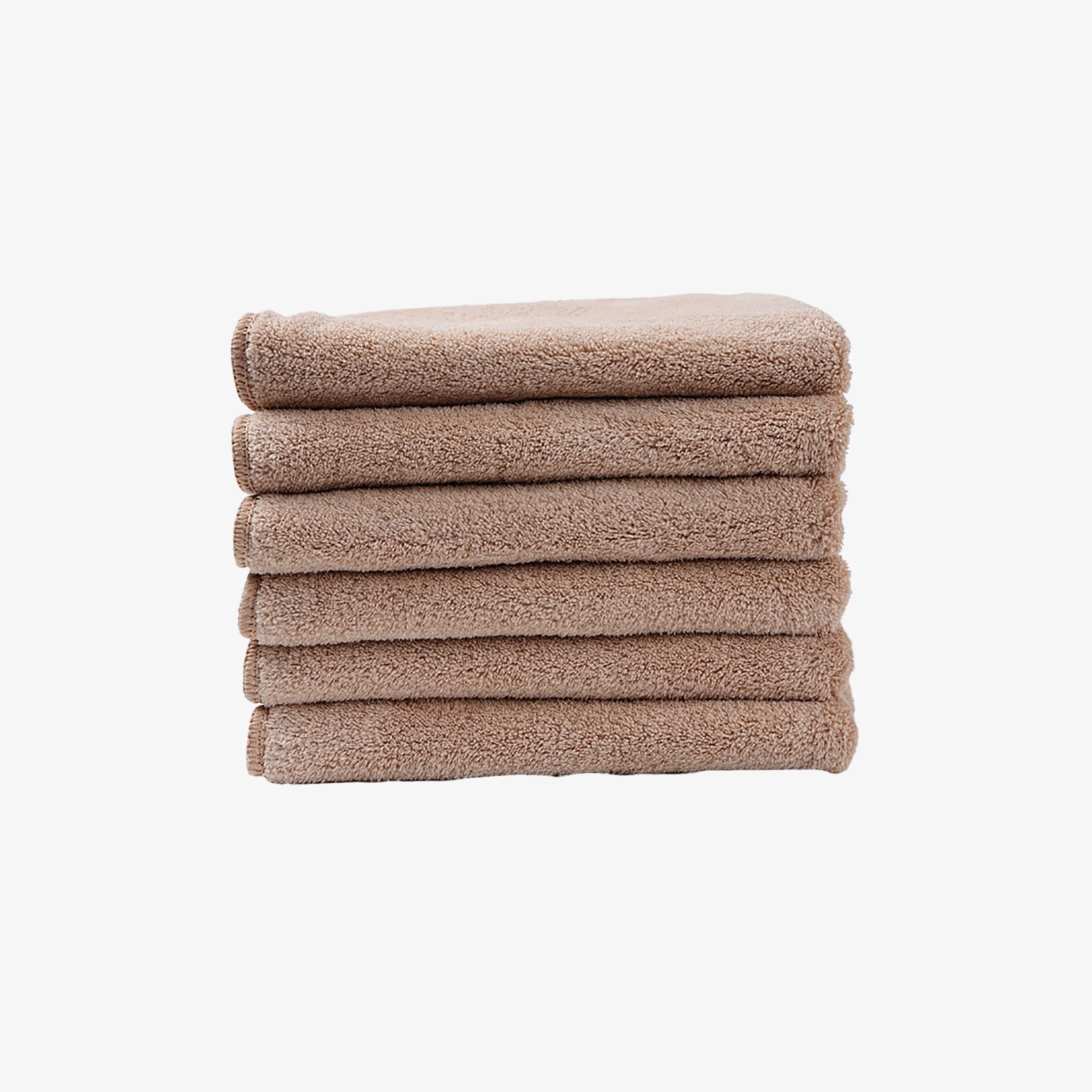 Donetella Microfiber Solid Super Absorbent Kitchen Towel Set (Quick-Dry) - 35X35 Cm-household-kitchen-kitchenlinen-kitchentowelsandlinen-image-1