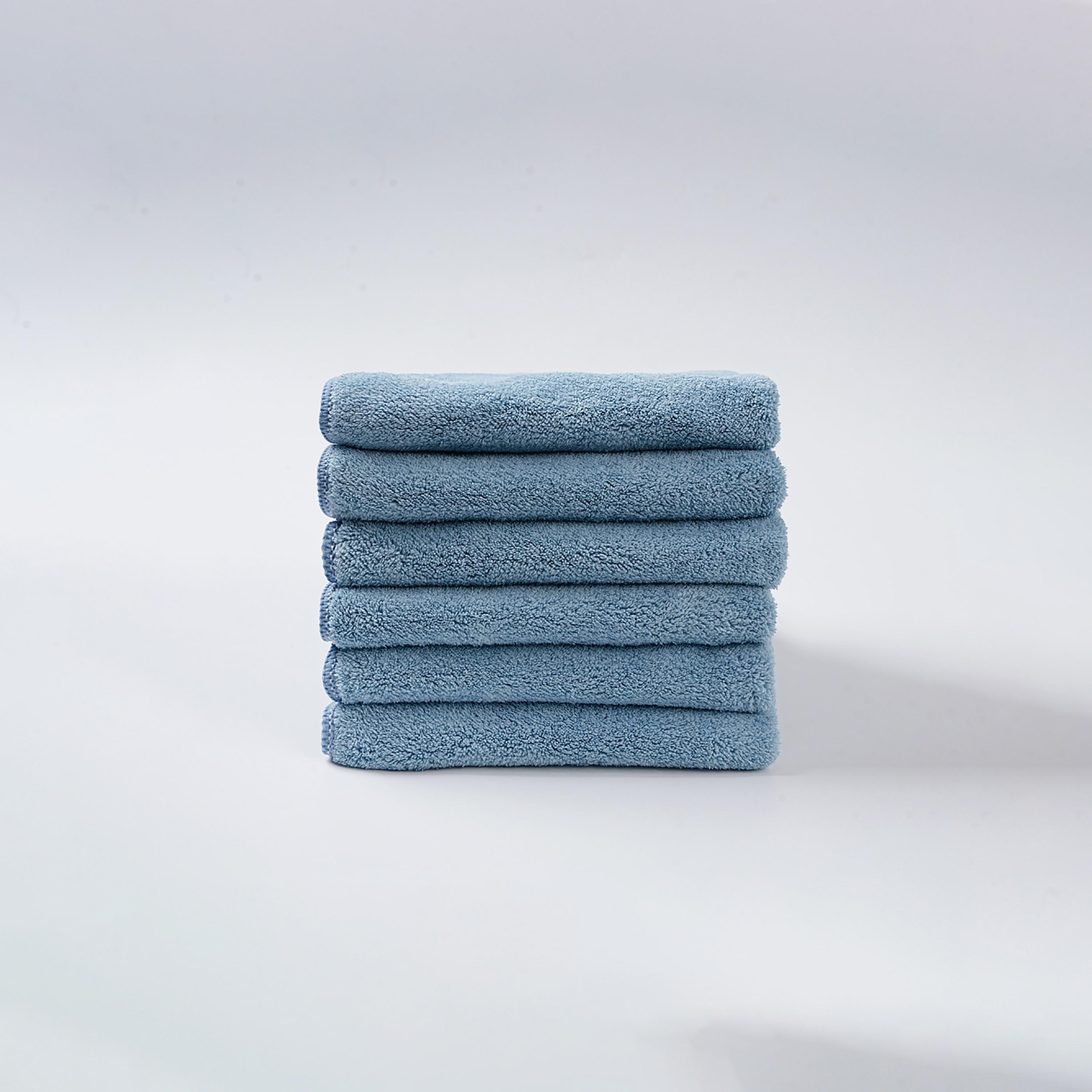 Donetella Microfiber Solid Super Absorbent Kitchen Towel Set (Quick-Dry) - 35X35 Cm-household-kitchen-kitchenlinen-kitchentowelsandlinen-image-2