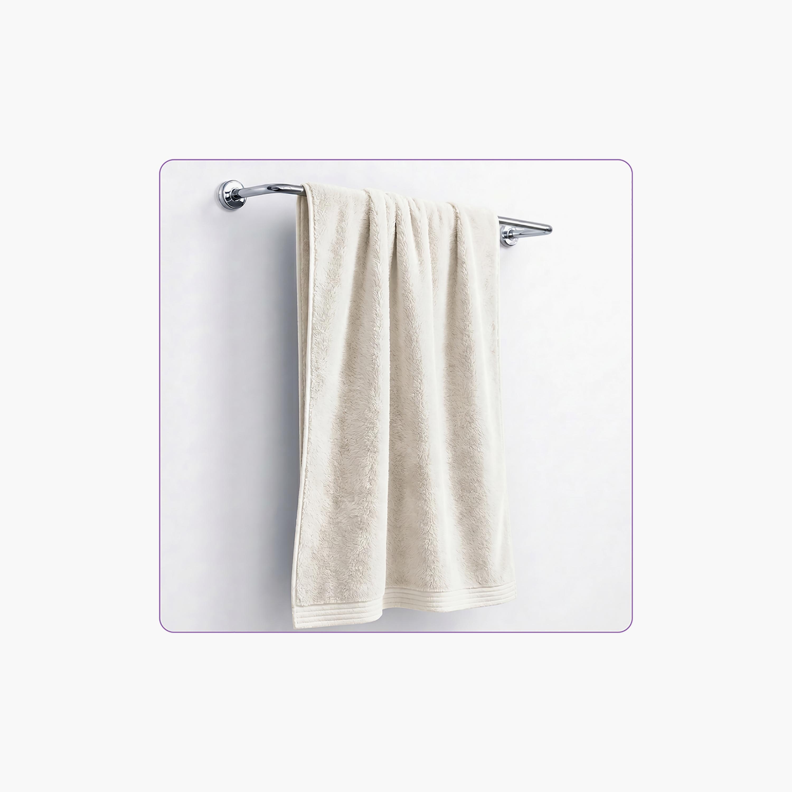 Donetella Microfiber Comfort Collection Solid Soft Bath Towel (Quick-Dry) - Large-household-bathandlaundry-bathlinen-towels-image-2