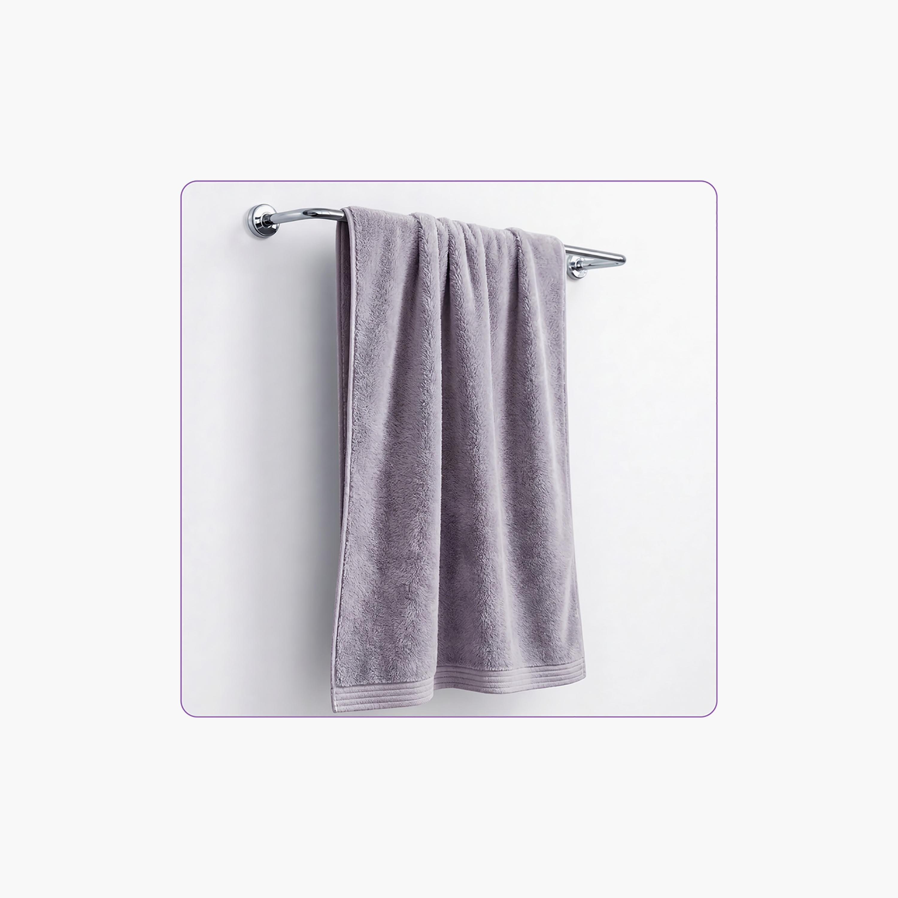 Donetella Microfiber Comfort Collection Solid Soft Bath Towel (Quick-Dry) - Large-household-bathandlaundry-bathlinen-towels-image-2