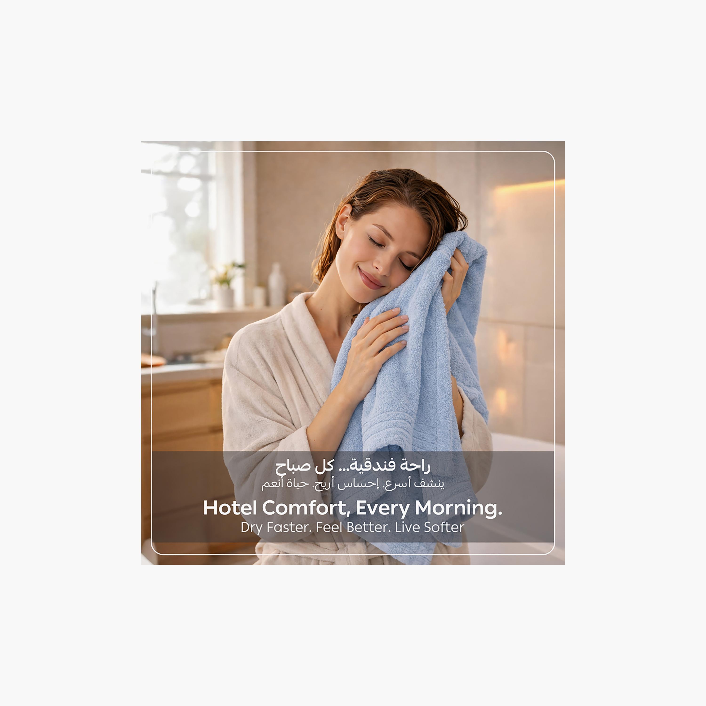 Donetella Microfiber Comfort Collection Solid Soft Bath Towel (Quick-Dry) - Large-household-bathandlaundry-bathlinen-towels-image-4