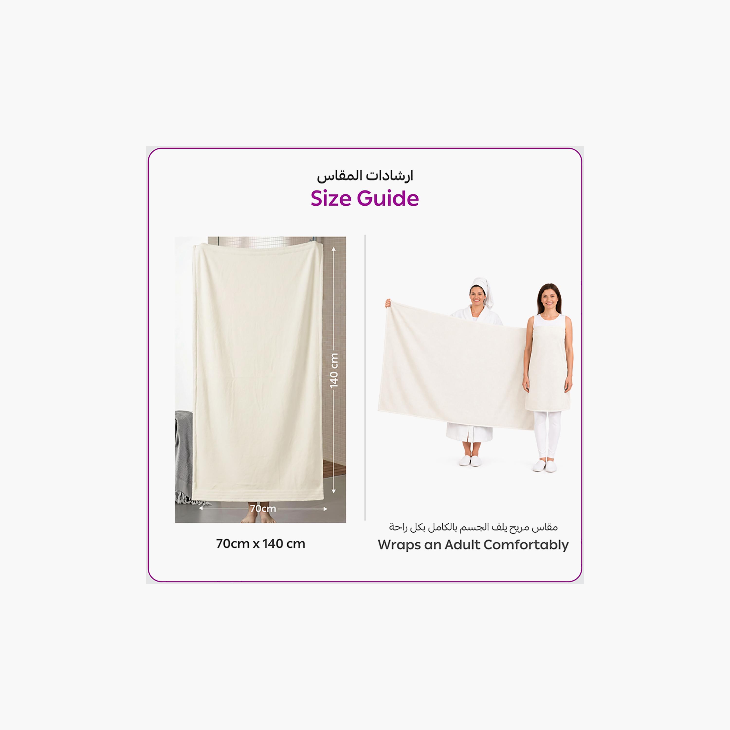 Donetella Microfiber Comfort Collection Solid Soft Bath Towel (Quick-Dry) - Large-household-bathandlaundry-bathlinen-towels-image-8