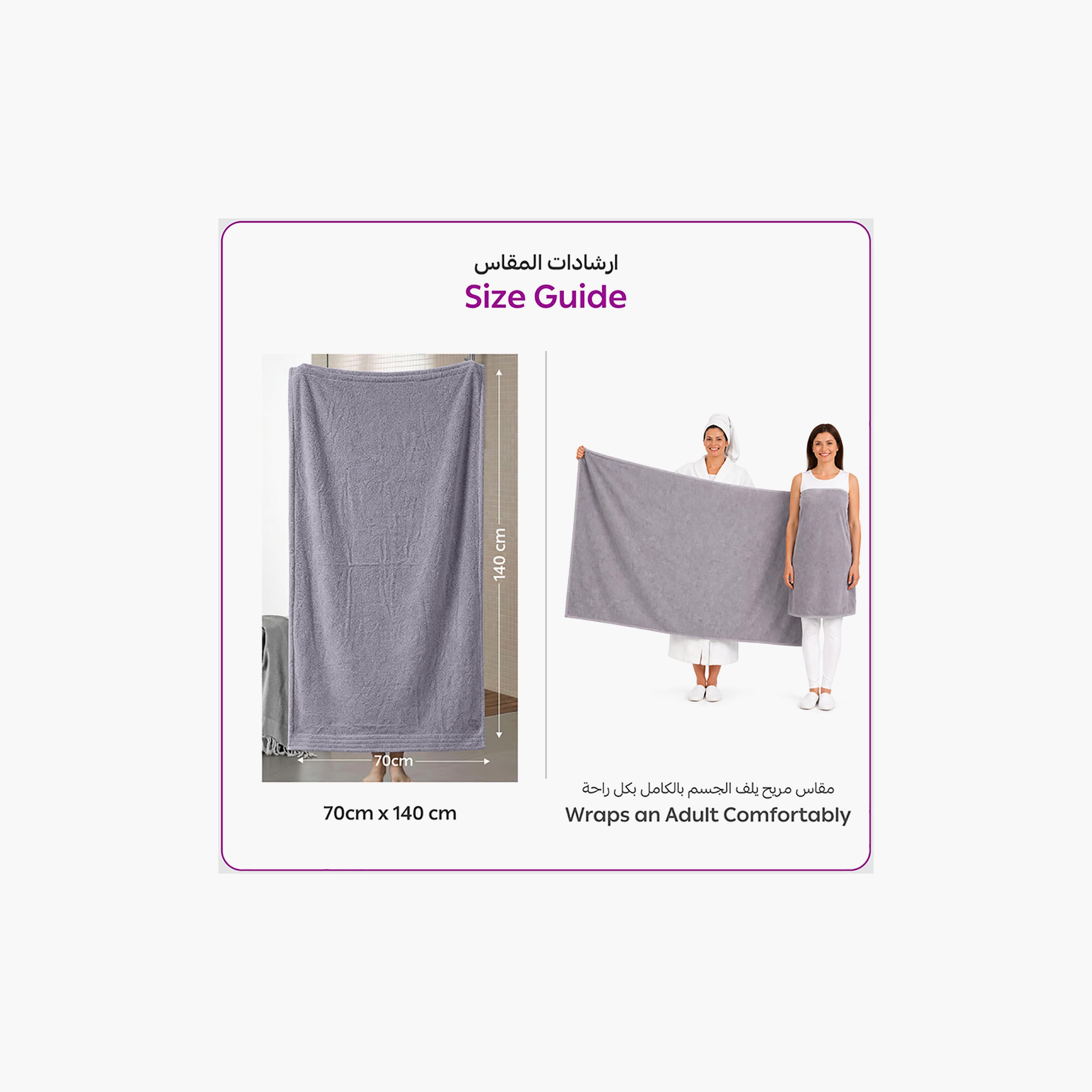 Donetella Microfiber Comfort Collection Solid Soft Bath Towel (Quick-Dry) - Large-household-bathandlaundry-bathlinen-towels-image-8