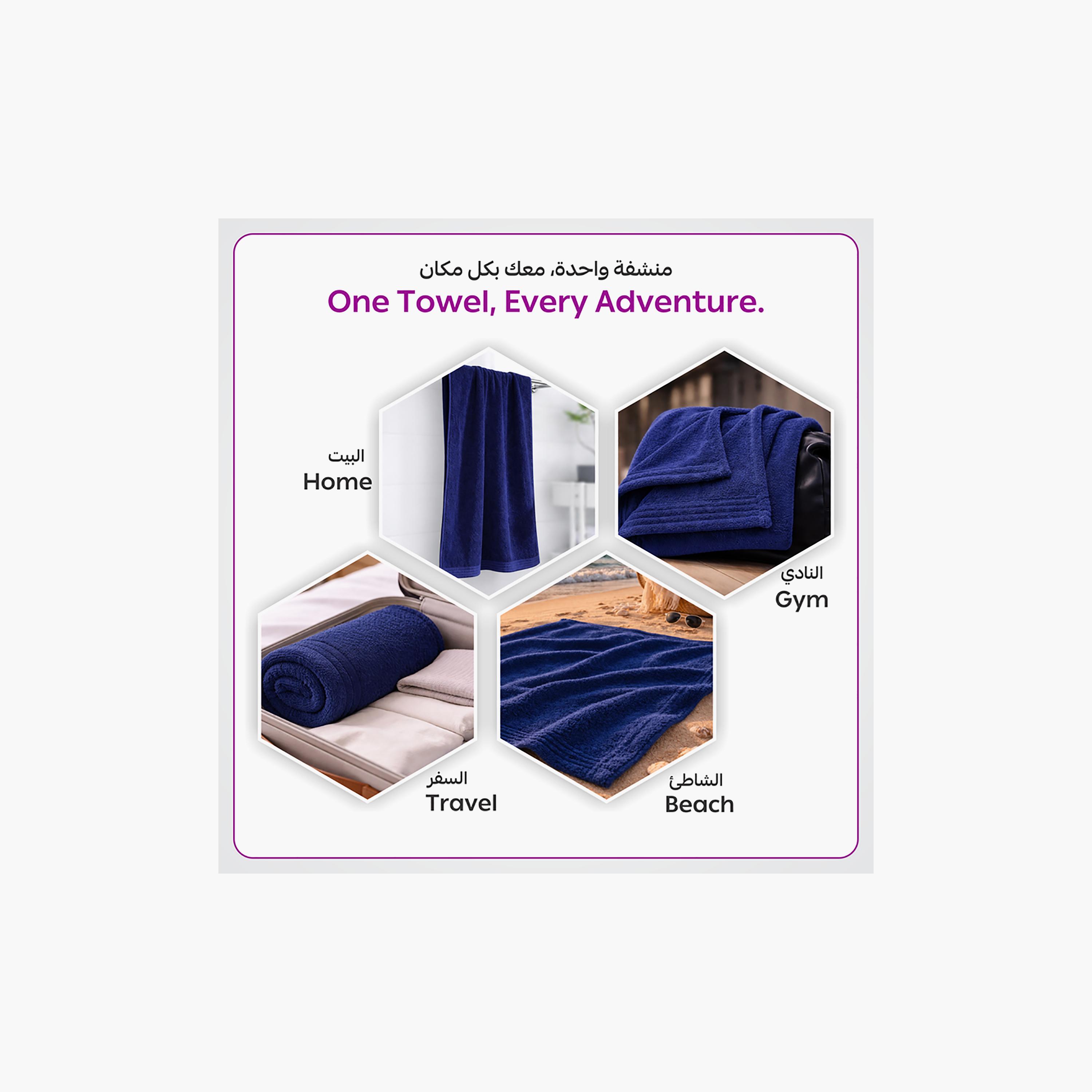 Donetella Microfiber Comfort Collection Solid Soft Bath Towel (Quick-Dry) - Large-household-bathandlaundry-bathlinen-towels-image-6
