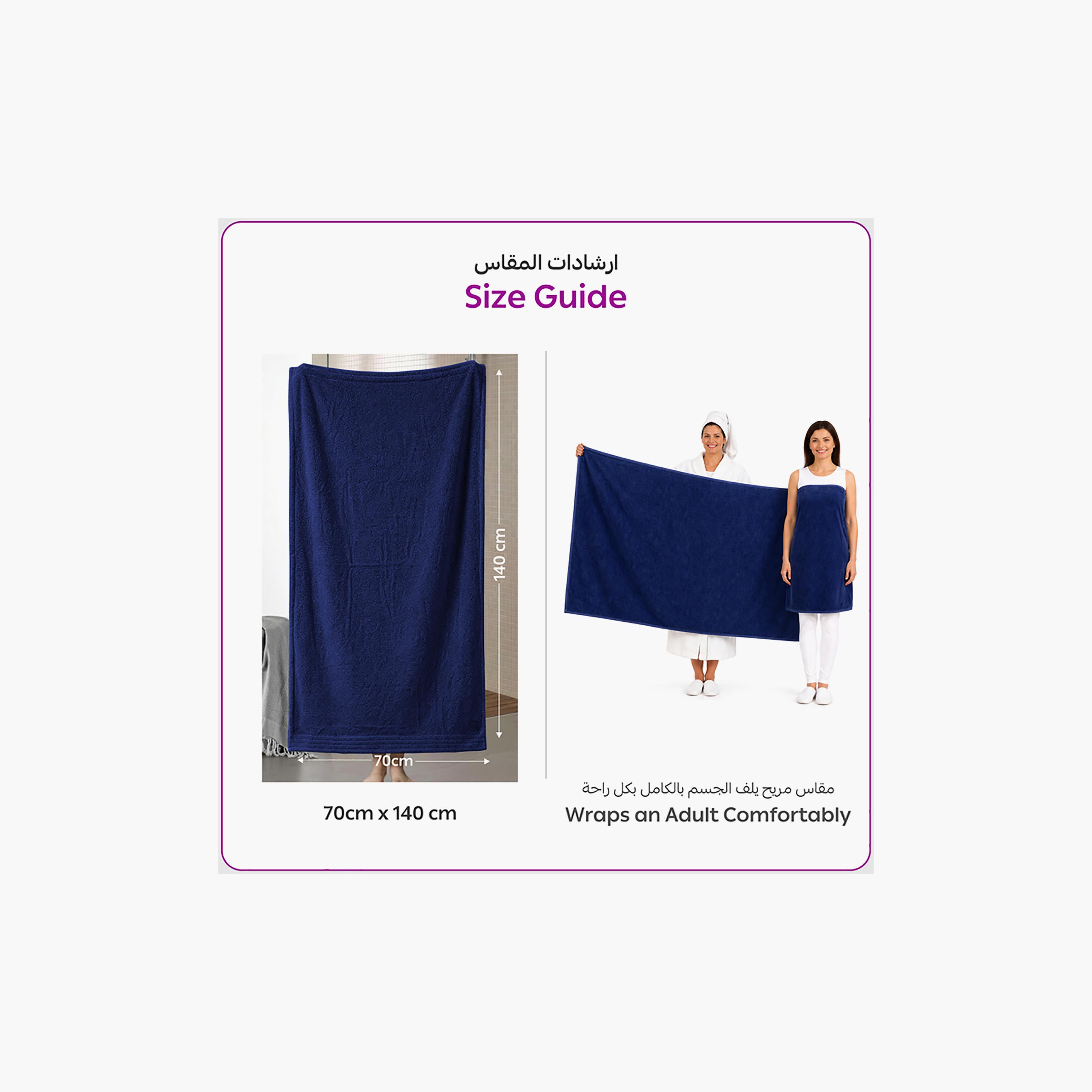 Donetella Microfiber Comfort Collection Solid Soft Bath Towel (Quick-Dry) - Large-household-bathandlaundry-bathlinen-towels-image-8