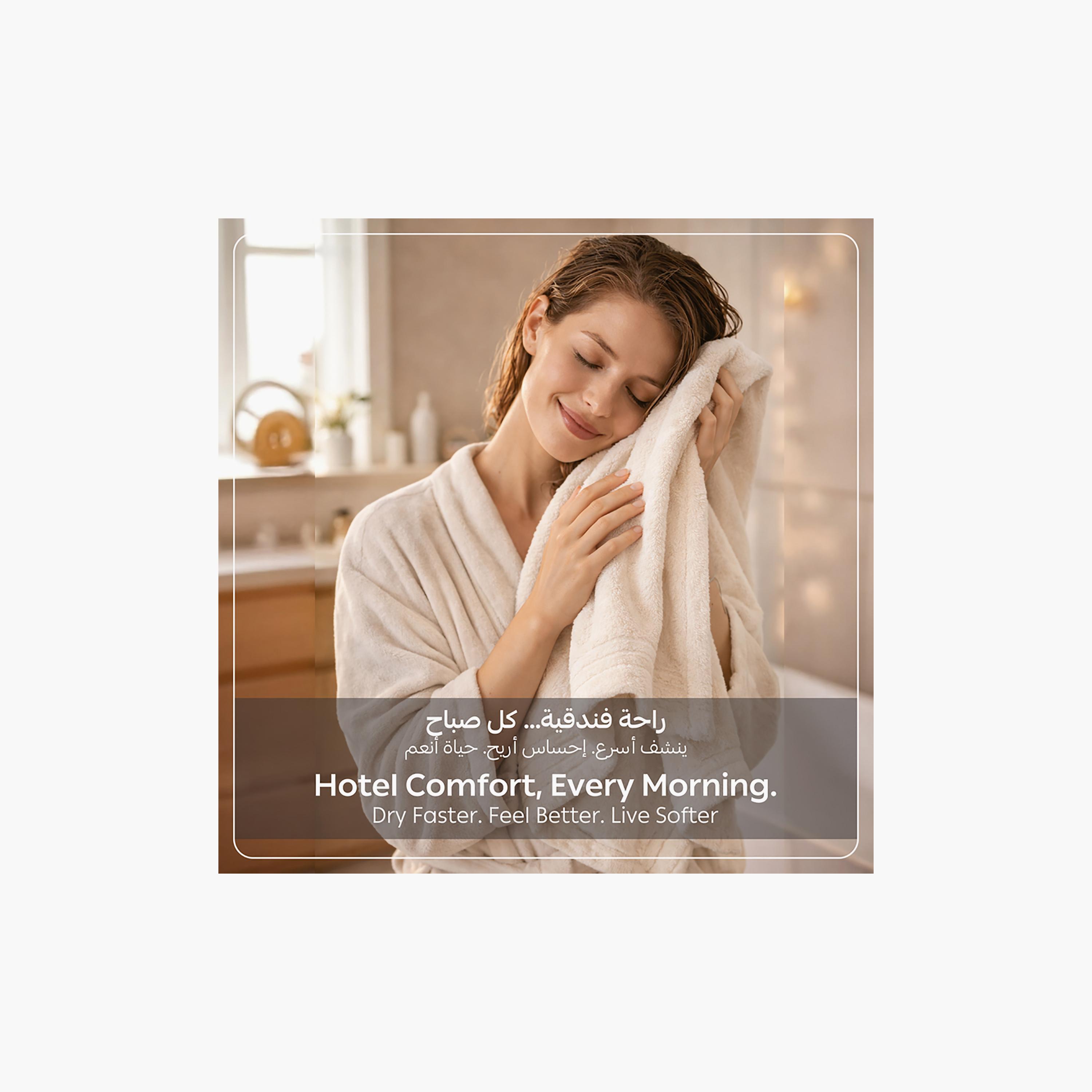 Donetella Microfiber Comfort Collection Solid Soft Bath Towel (Quick-Dry) - Large-household-bathandlaundry-bathlinen-towels-image-4