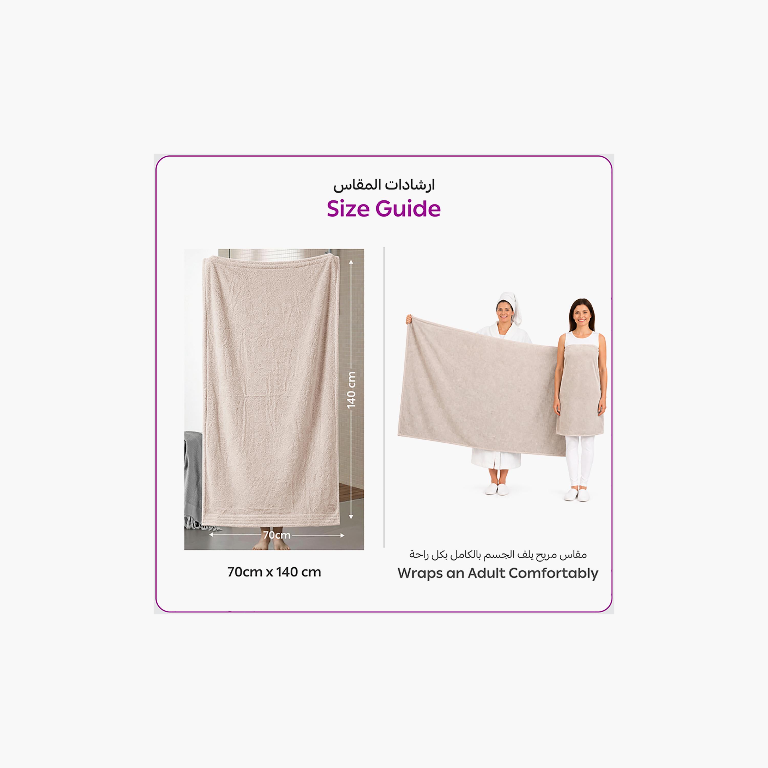 Donetella Microfiber Comfort Collection Solid Soft Bath Towel (Quick-Dry) - Large-household-bathandlaundry-bathlinen-towels-image-8
