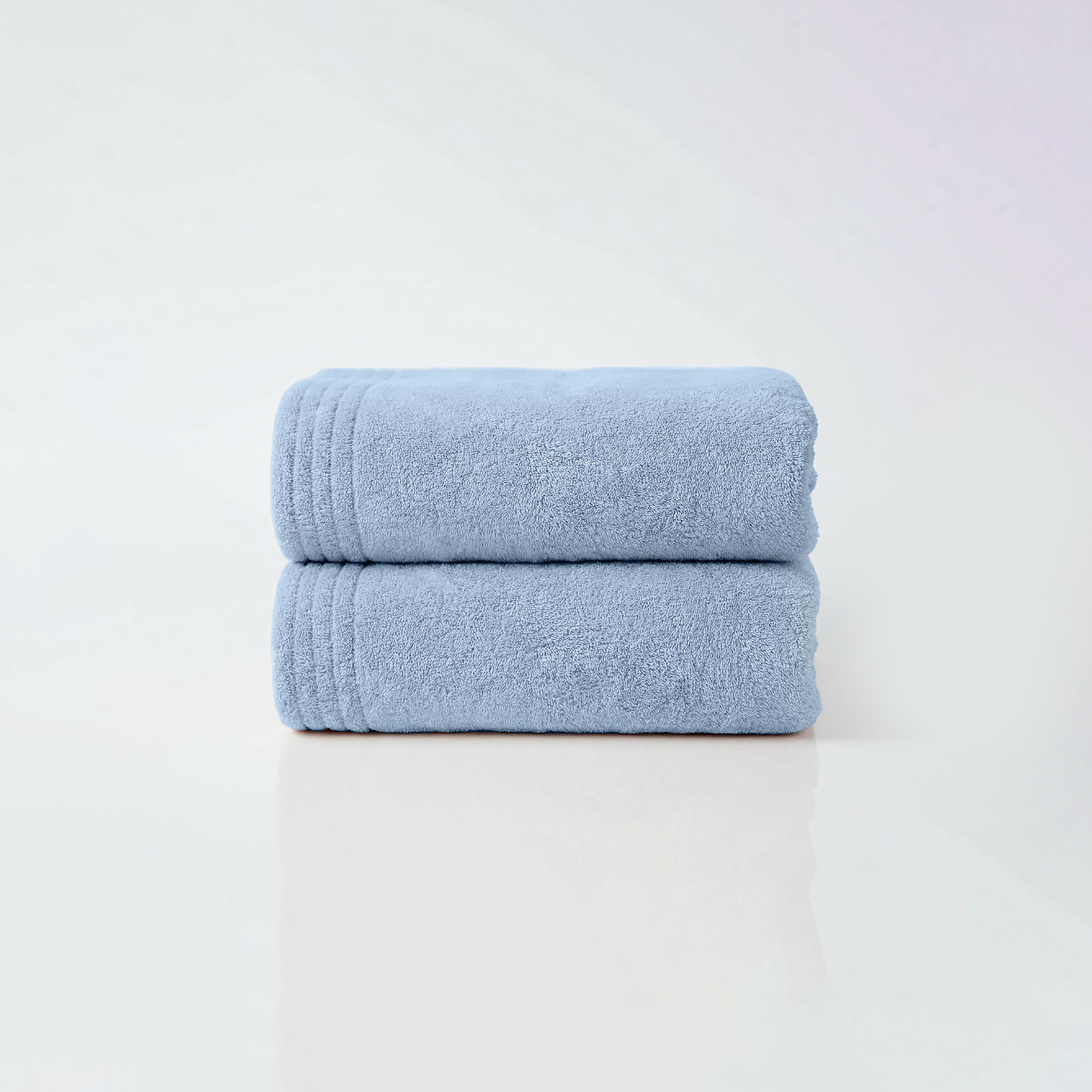 Donetella Microfiber Comfort Collection Solid Soft Hand Towel Set (Quick-Dry) - Small-household-bathandlaundry-bathlinen-towels-image-2
