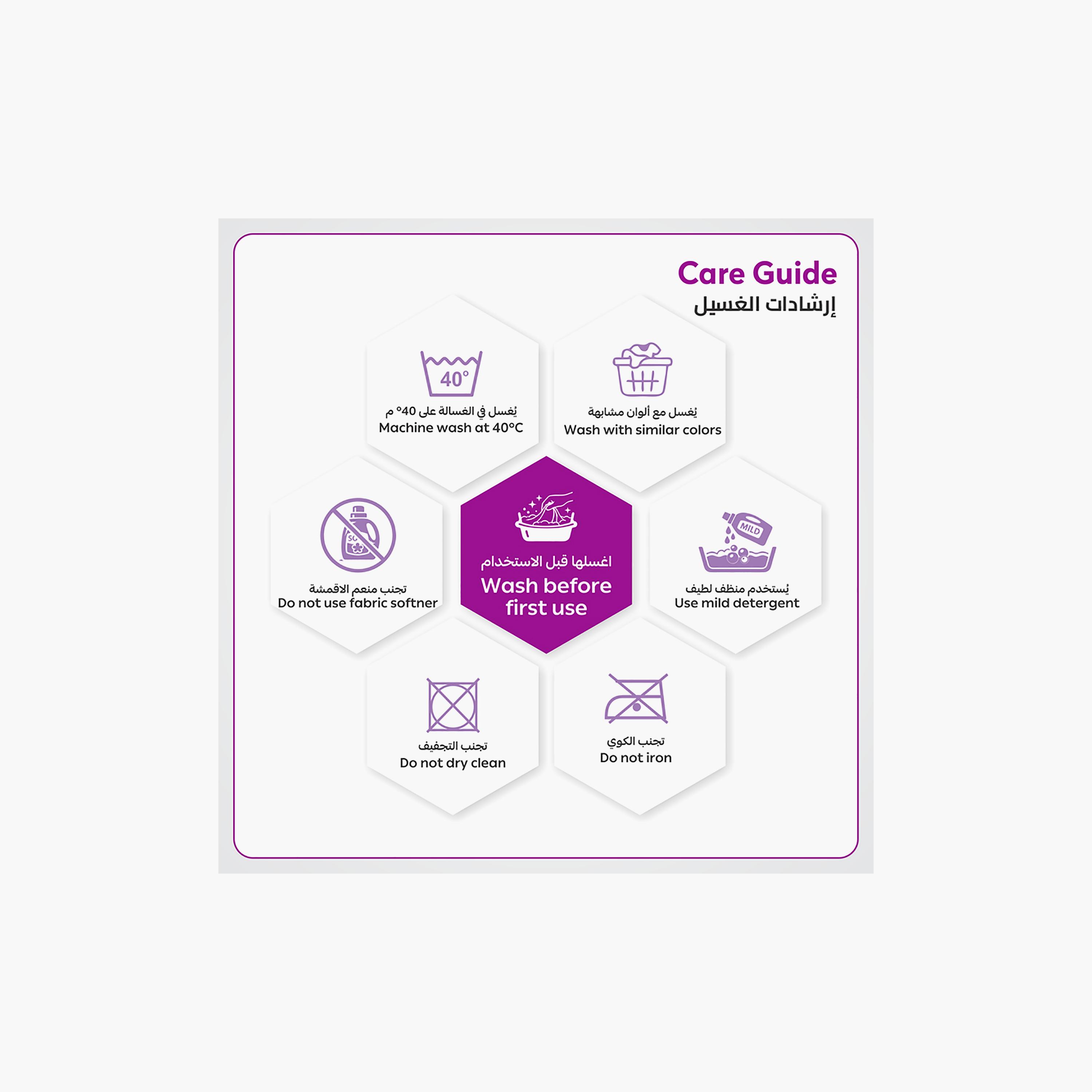 Donetella Microfiber Comfort Collection Solid Soft Hand Towel Set (Quick-Dry) - Small-household-bathandlaundry-bathlinen-towels-image-7
