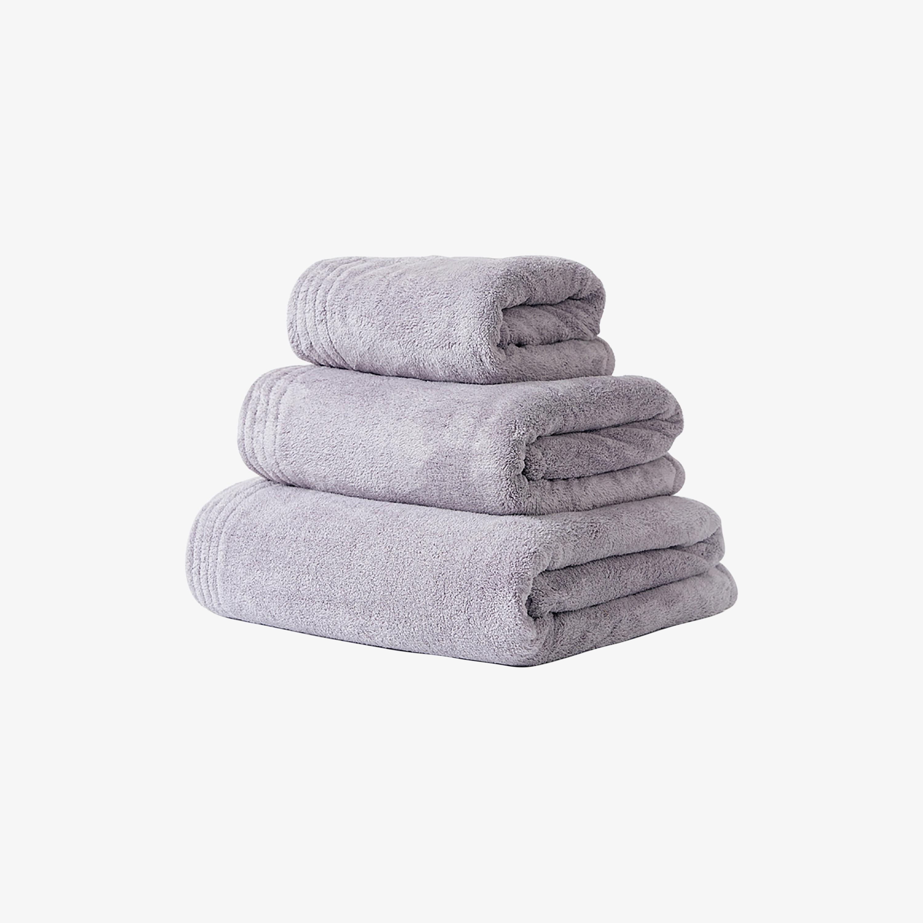 Donetella Microfiber Comfort Collection Solid Soft Towel Set (Super Absorbent)-household-bathandlaundry-bathlinen-towels-image-1