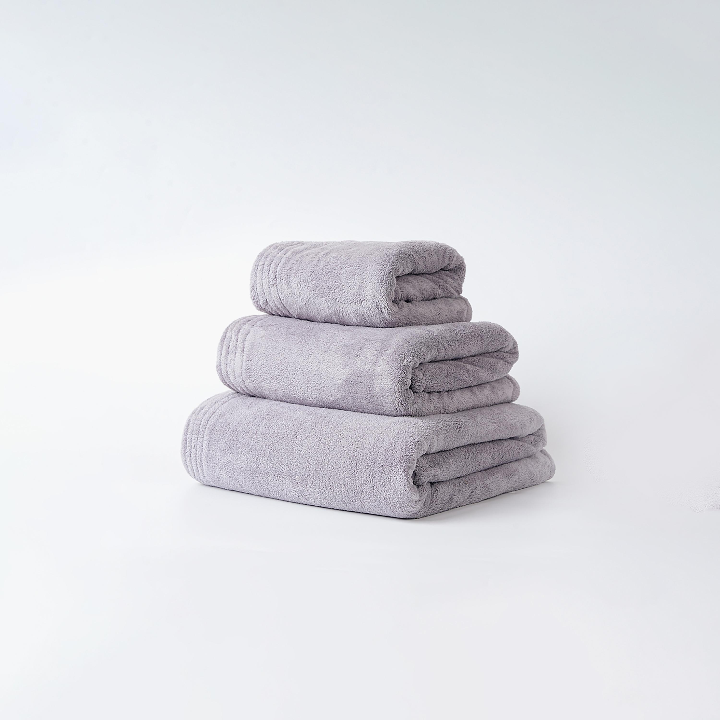 Donetella Microfiber Comfort Collection Solid Soft Towel Set (Super Absorbent)-household-bathandlaundry-bathlinen-towels-image-2