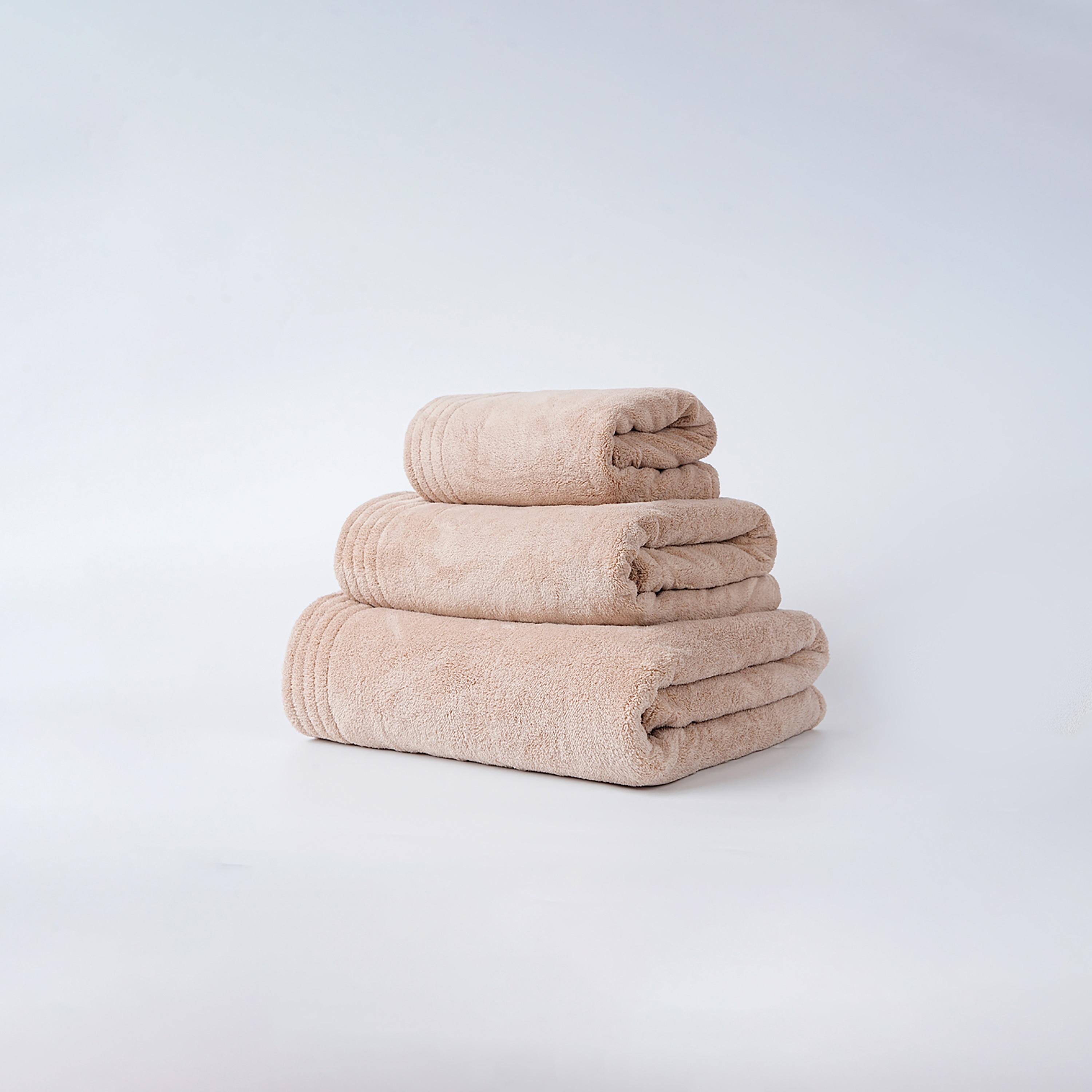 Donetella Microfiber Comfort Collection Solid Soft Towel Set (Super Absorbent)-household-bathandlaundry-bathlinen-towels-image-2