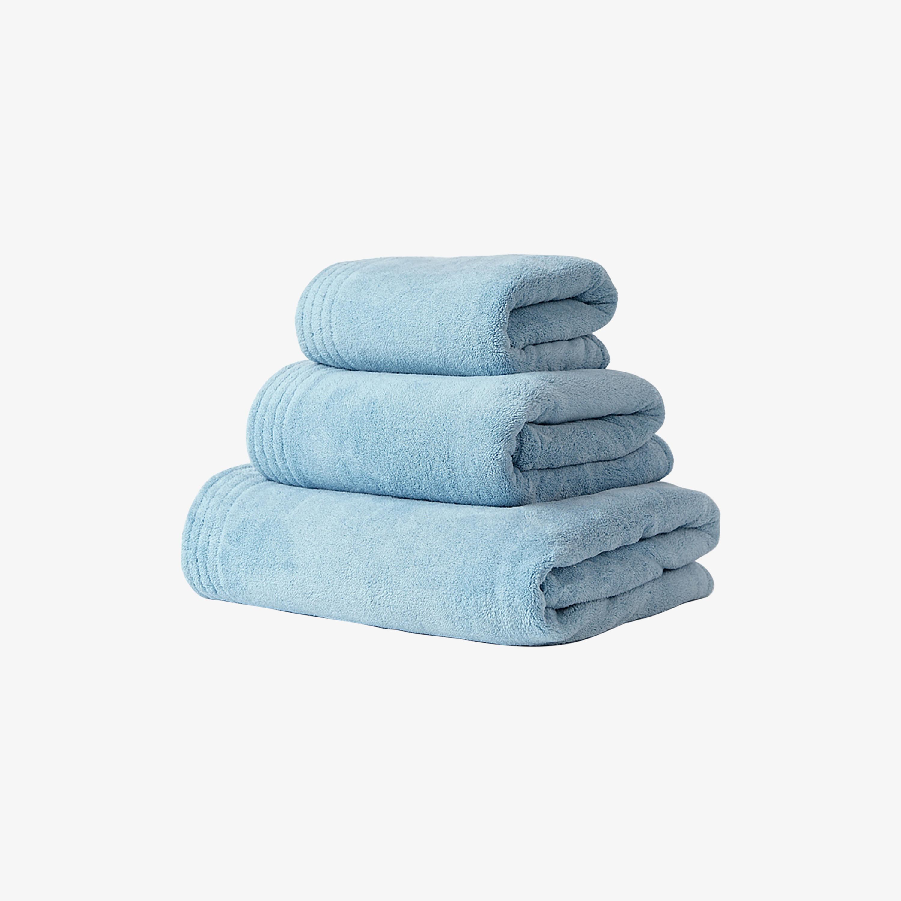 Donetella Microfiber Comfort Collection Solid Soft Towel Set (Super Absorbent)-household-bathandlaundry-bathlinen-towels-image-1