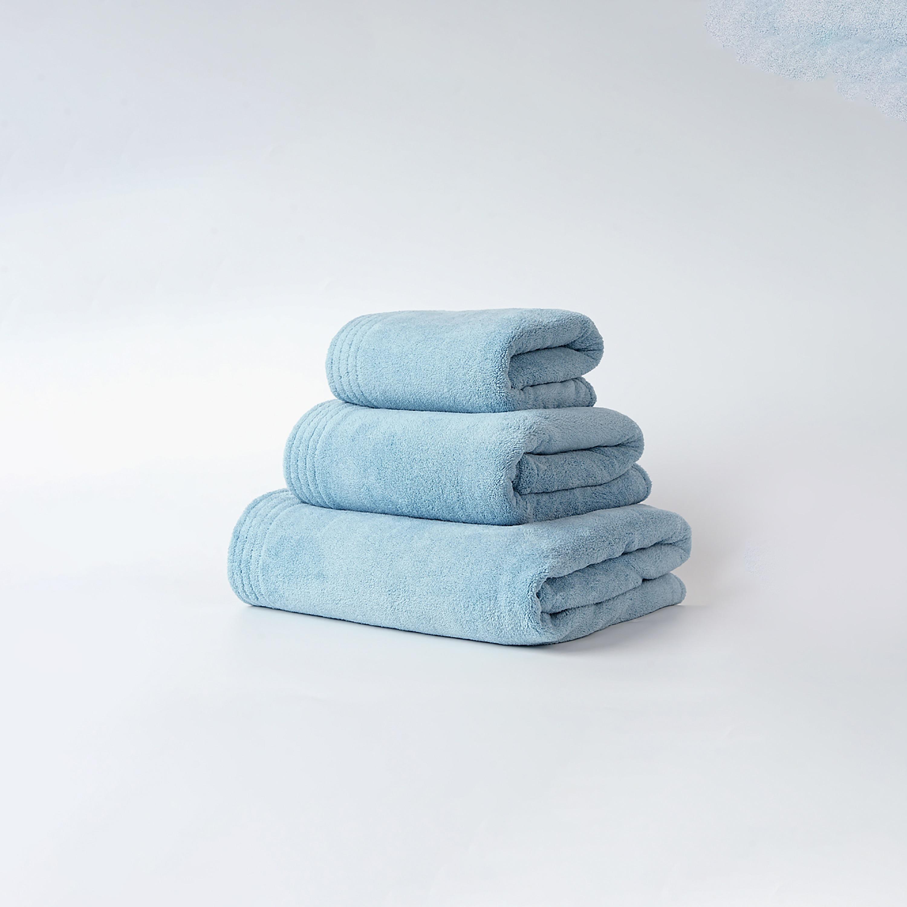 Donetella Microfiber Comfort Collection Solid Soft Towel Set (Super Absorbent)-household-bathandlaundry-bathlinen-towels-image-2