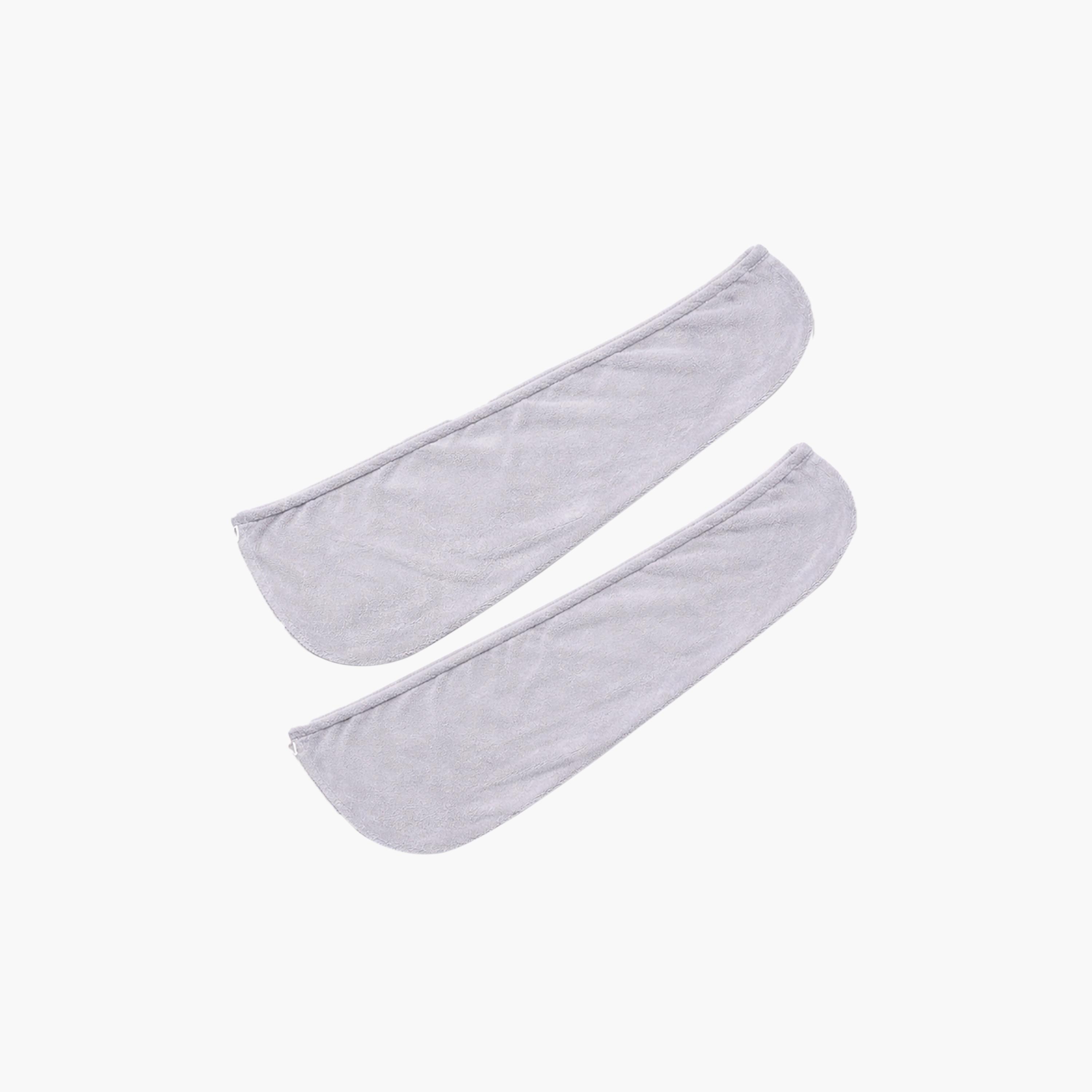 Donetella Hair Care Collection Solid Quick Dry Hair Wrap Set (Button Closure) - 30X70 Cm-household-bathandlaundry-bathlinen-towels-image-1