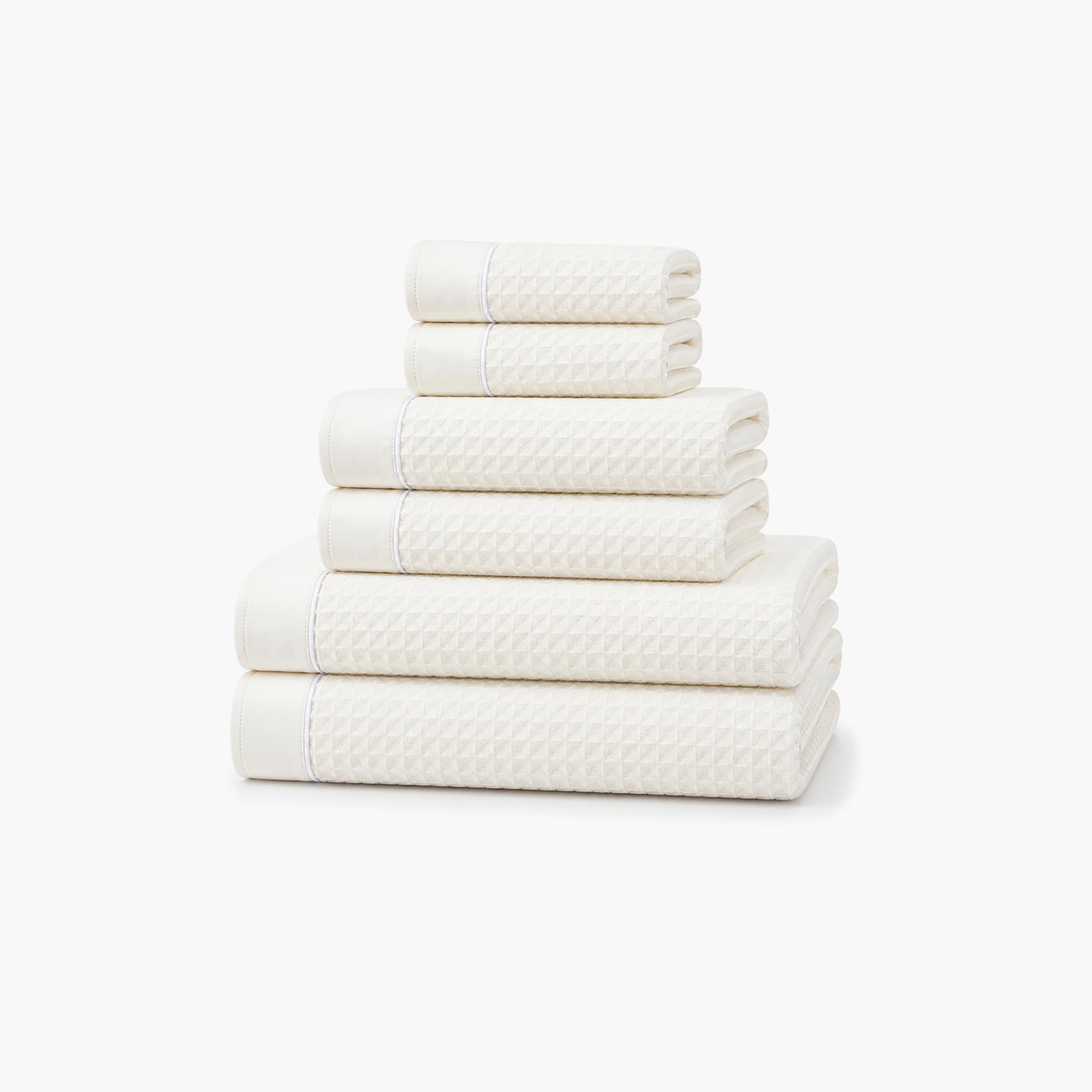 Donetella Microfiber Comfort Collection Textured Soft Towel Set (Quick-Dry) - 50X90 Cm-household-bathandlaundry-bathlinen-towels-image-2