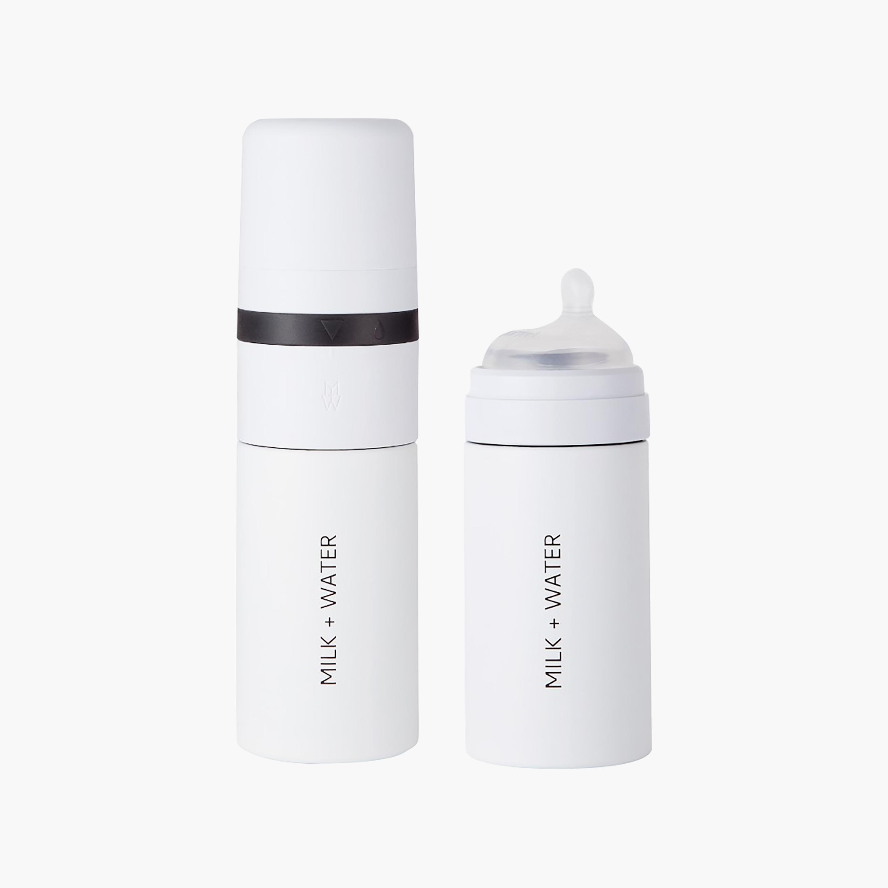 Milk + Water All In One Stainless Steel Feeding Bottle - Fast Flow-baby-feeding-feedingbottles-bottlesandteats-image-4