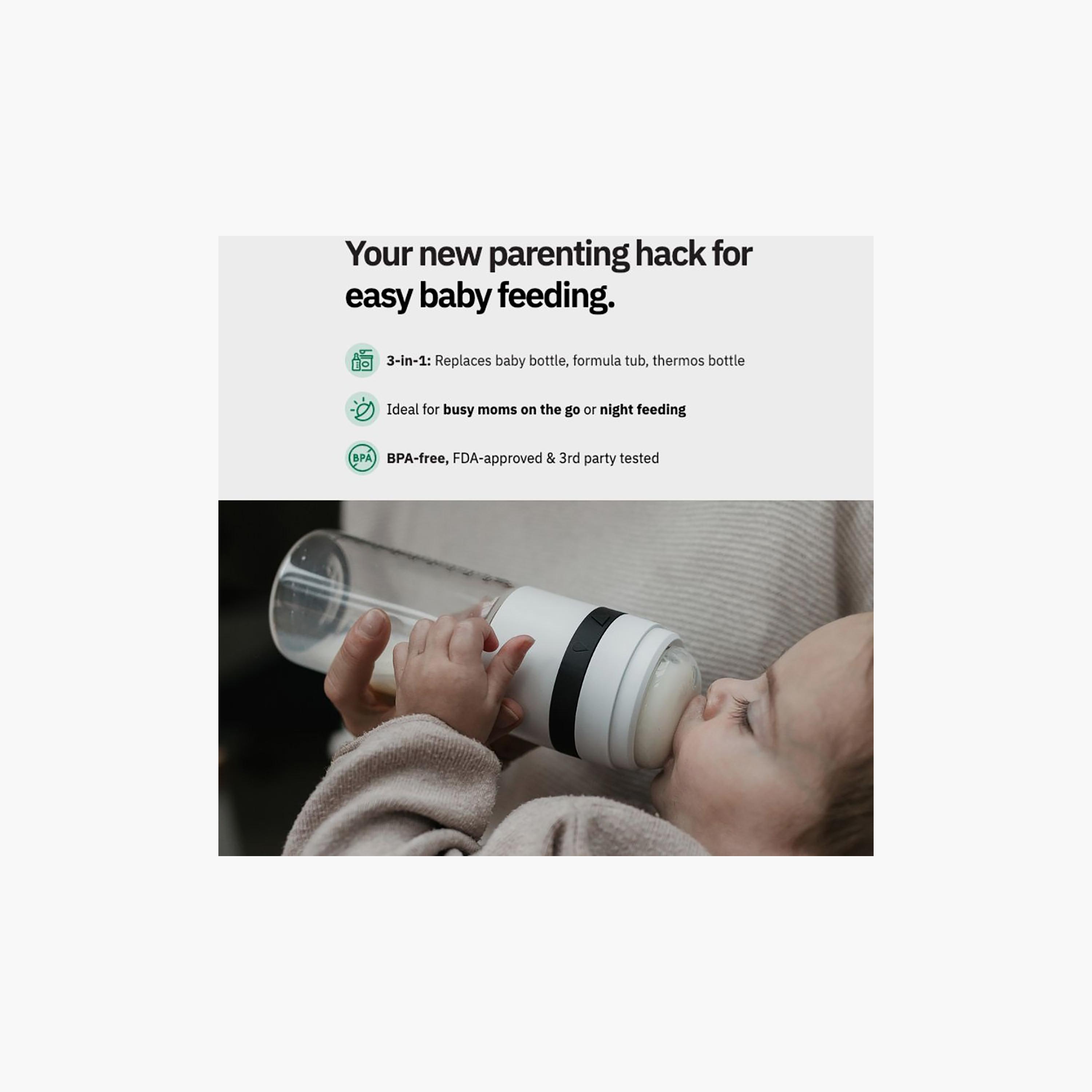 Milk + Water All In One Glass Feeding Bottle - Fast Flow-baby-feeding-feedingbottles-bottlesandteats-image-4