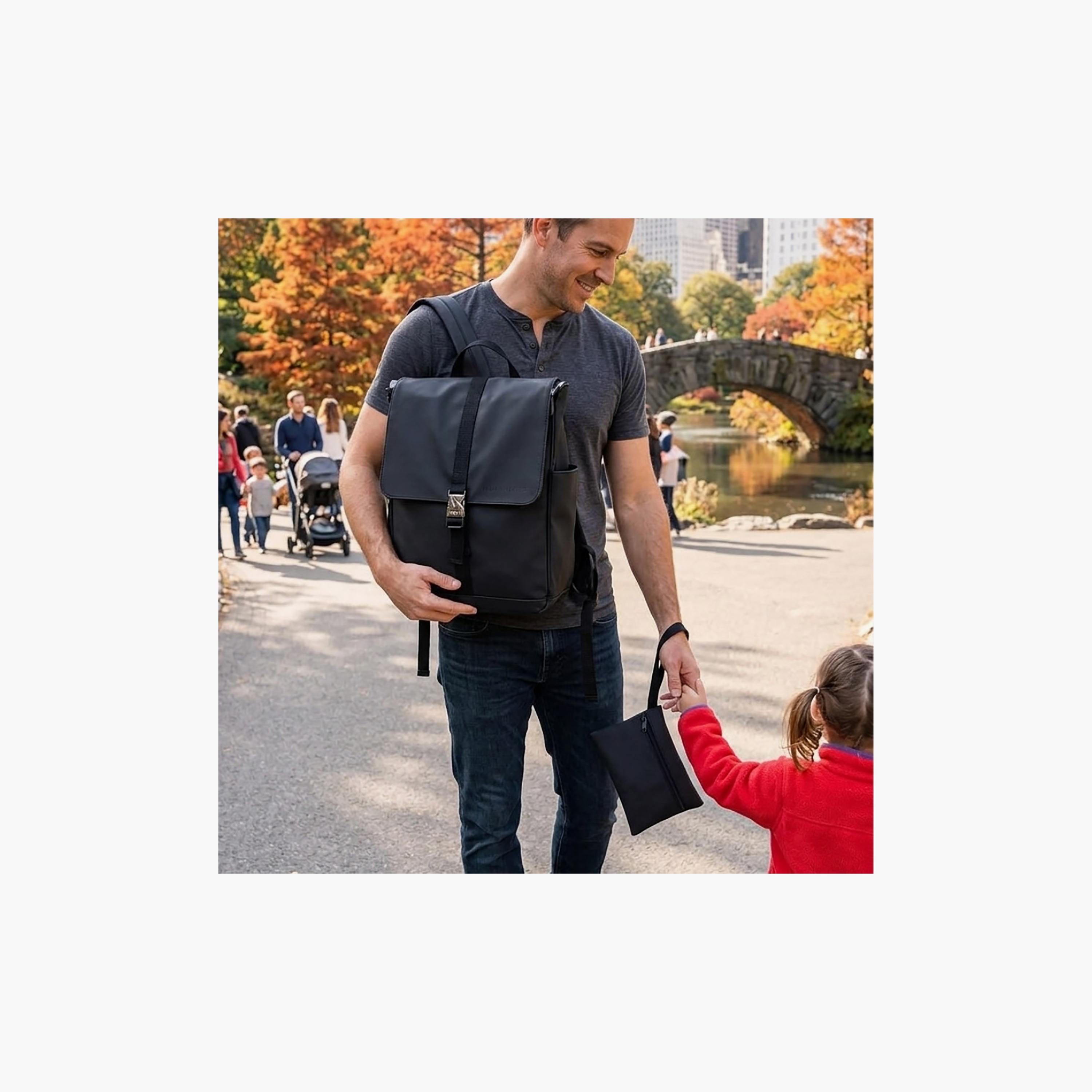 Milk + Water Billie Diaper Bag & Foldable Changing Mat-baby-diapering-diaperbags-image-3