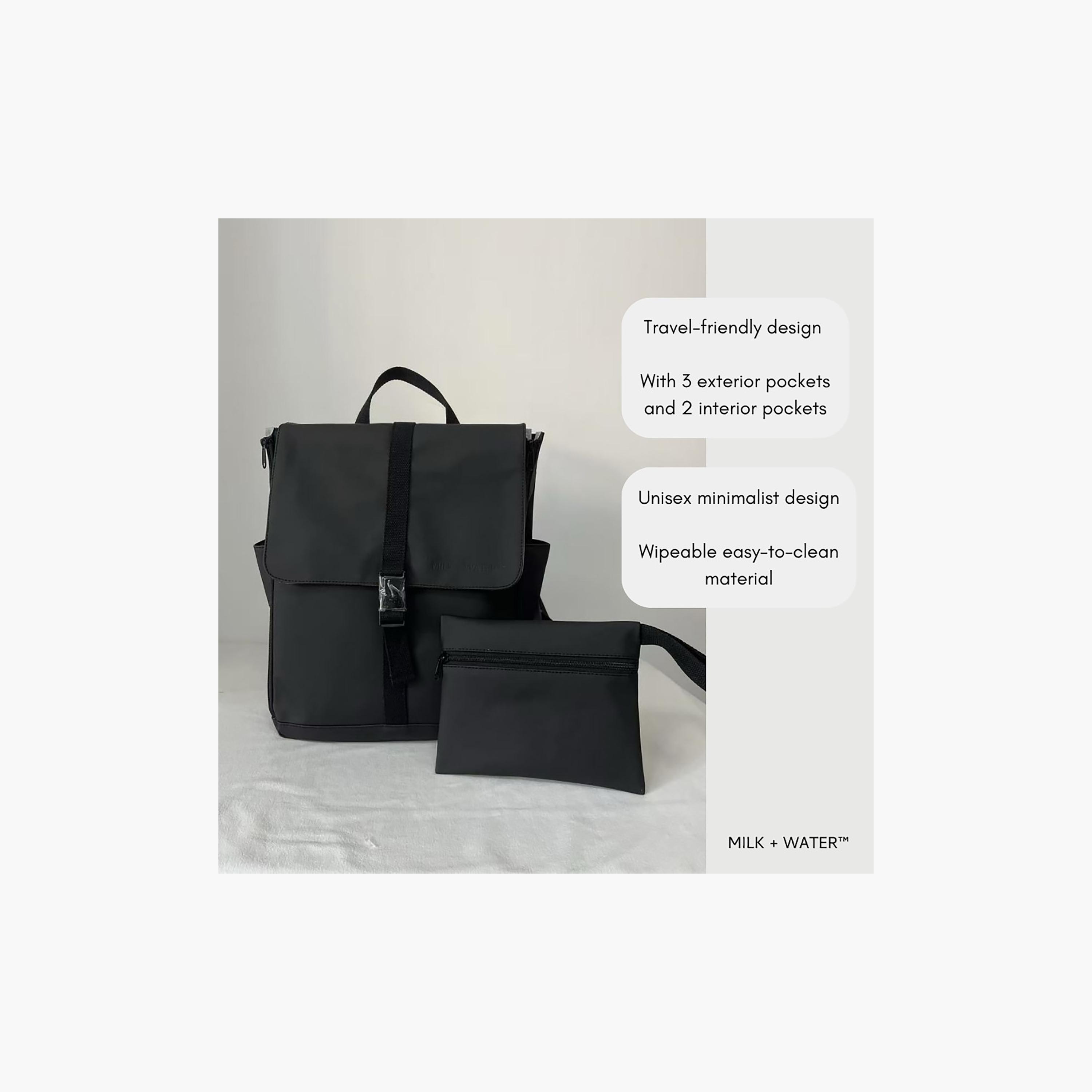 Milk + Water Billie Diaper Bag & Foldable Changing Mat-baby-diapering-diaperbags-image-5