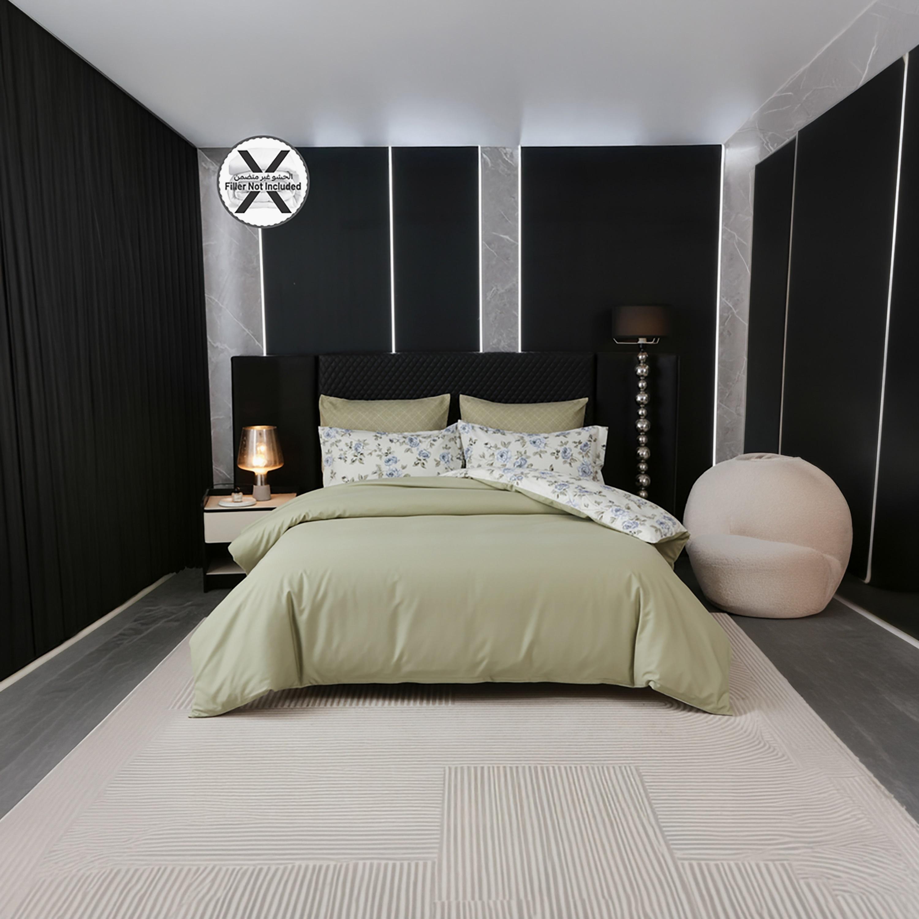 Donetella King Printed Hypoallergenic Breathable Duvet Cover Set - 220X240 Cm-household-bedding-duvetandcovers-duvetcovers-image-2