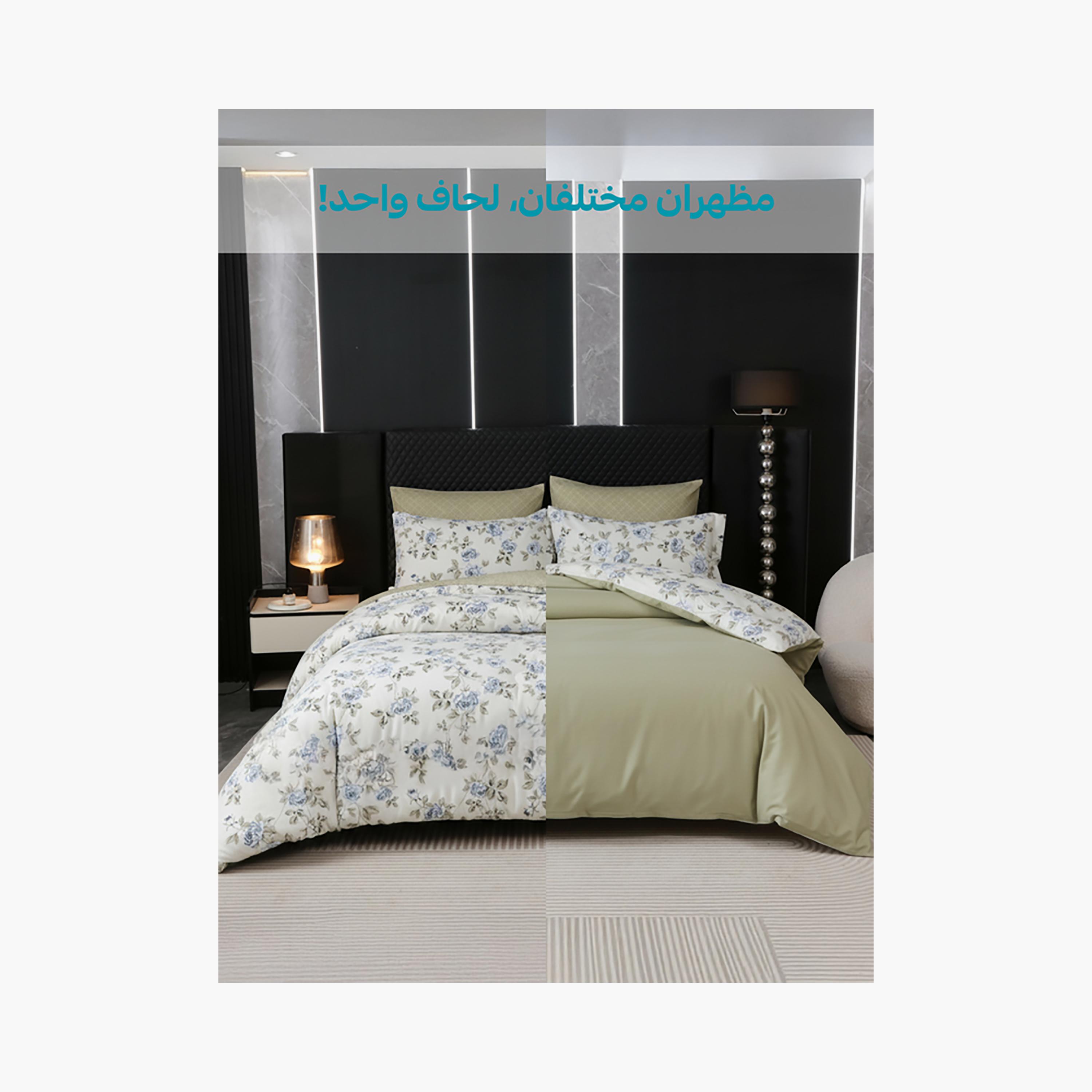 Donetella King Printed Hypoallergenic Breathable Duvet Cover Set - 220X240 Cm-household-bedding-duvetandcovers-duvetcovers-image-6