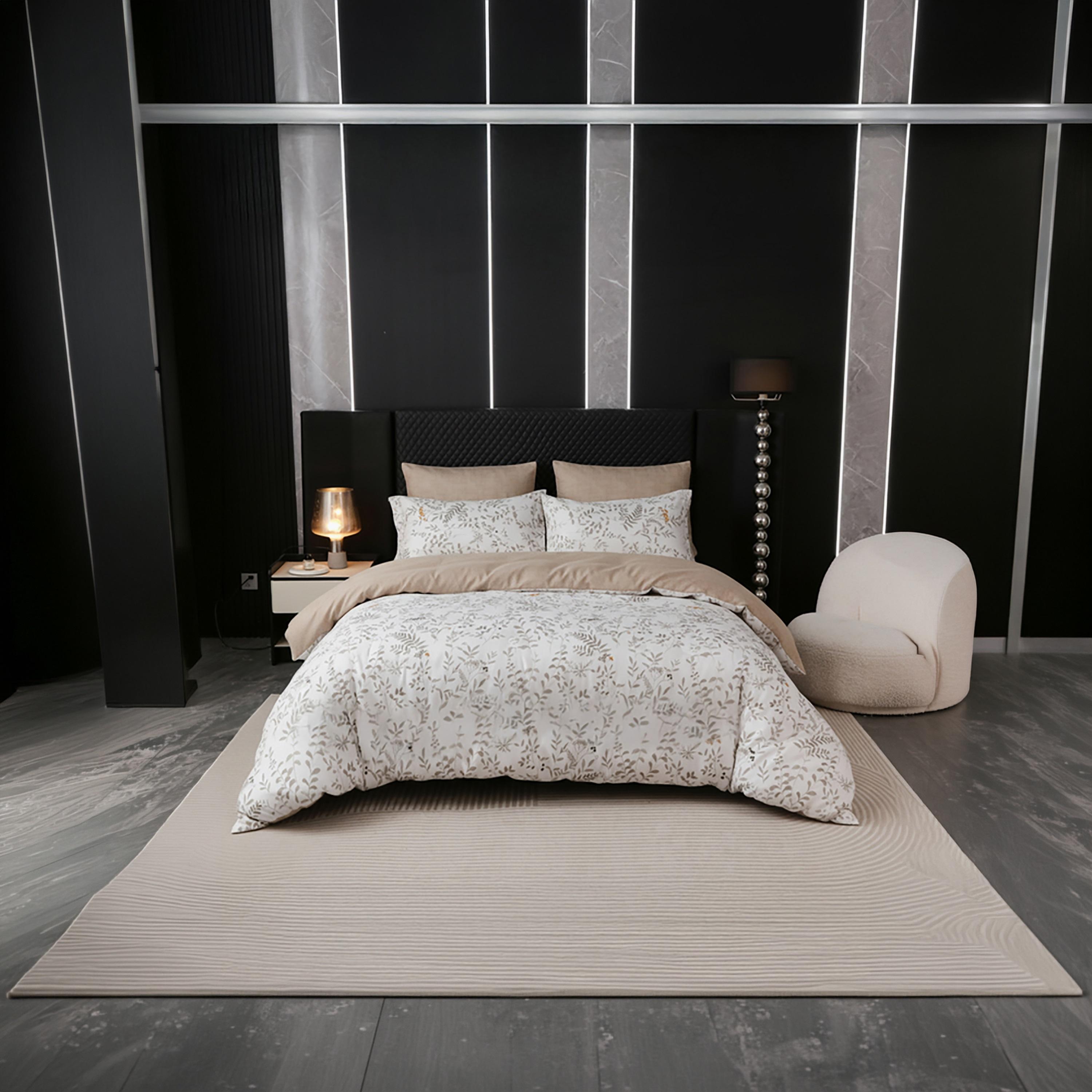 Donetella King Printed Hypoallergenic Breathable Duvet Cover Set - 220X240 Cm-household-bedding-duvetandcovers-duvetcovers-image-1