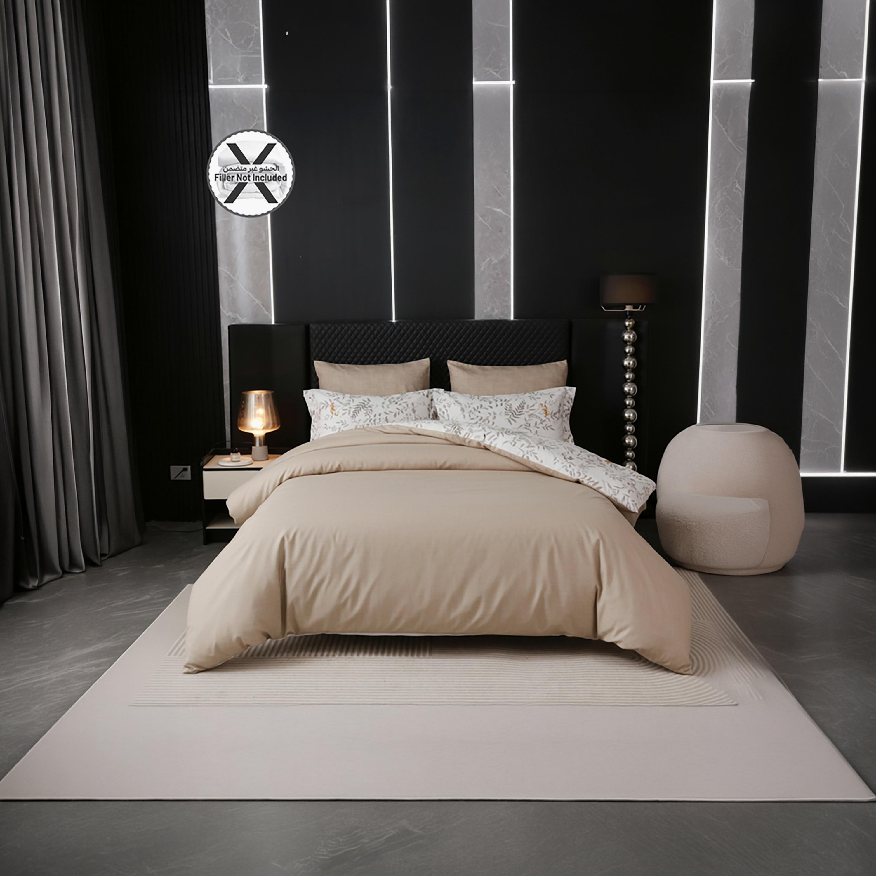Donetella King Printed Hypoallergenic Breathable Duvet Cover Set - 220X240 Cm-household-bedding-duvetandcovers-duvetcovers-image-2
