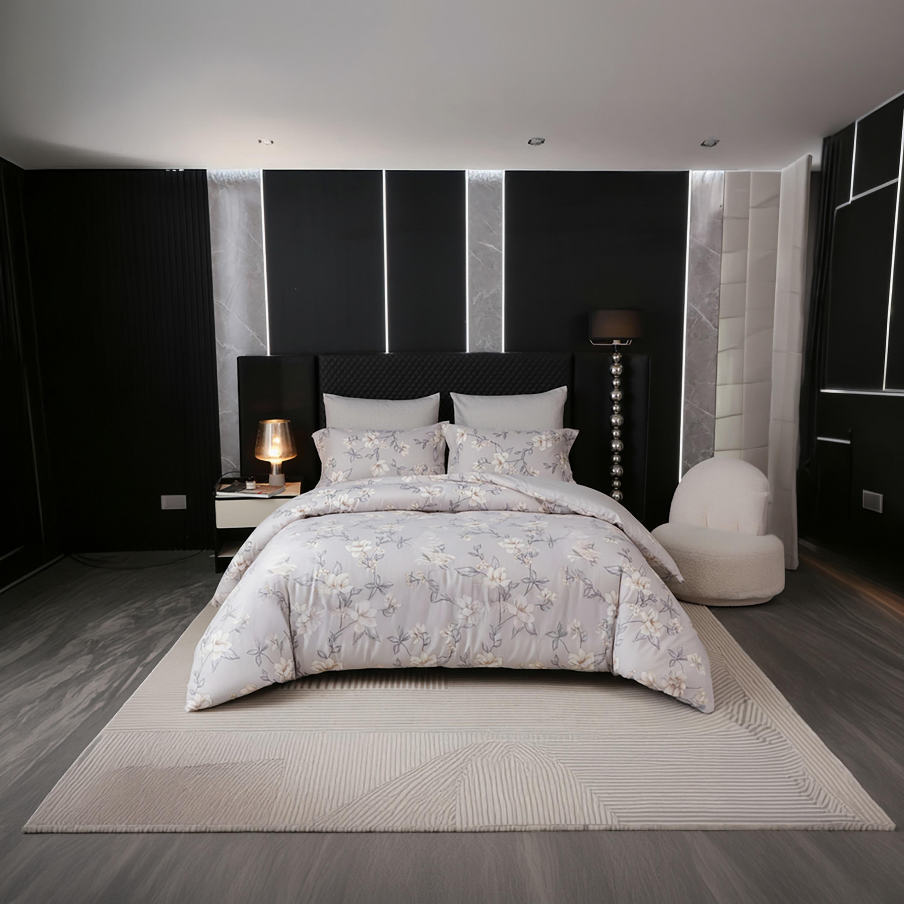 Donetella King Printed Hypoallergenic Breathable Duvet Cover Set - 220X240 Cm-household-bedding-duvetandcovers-duvetcovers-image-1