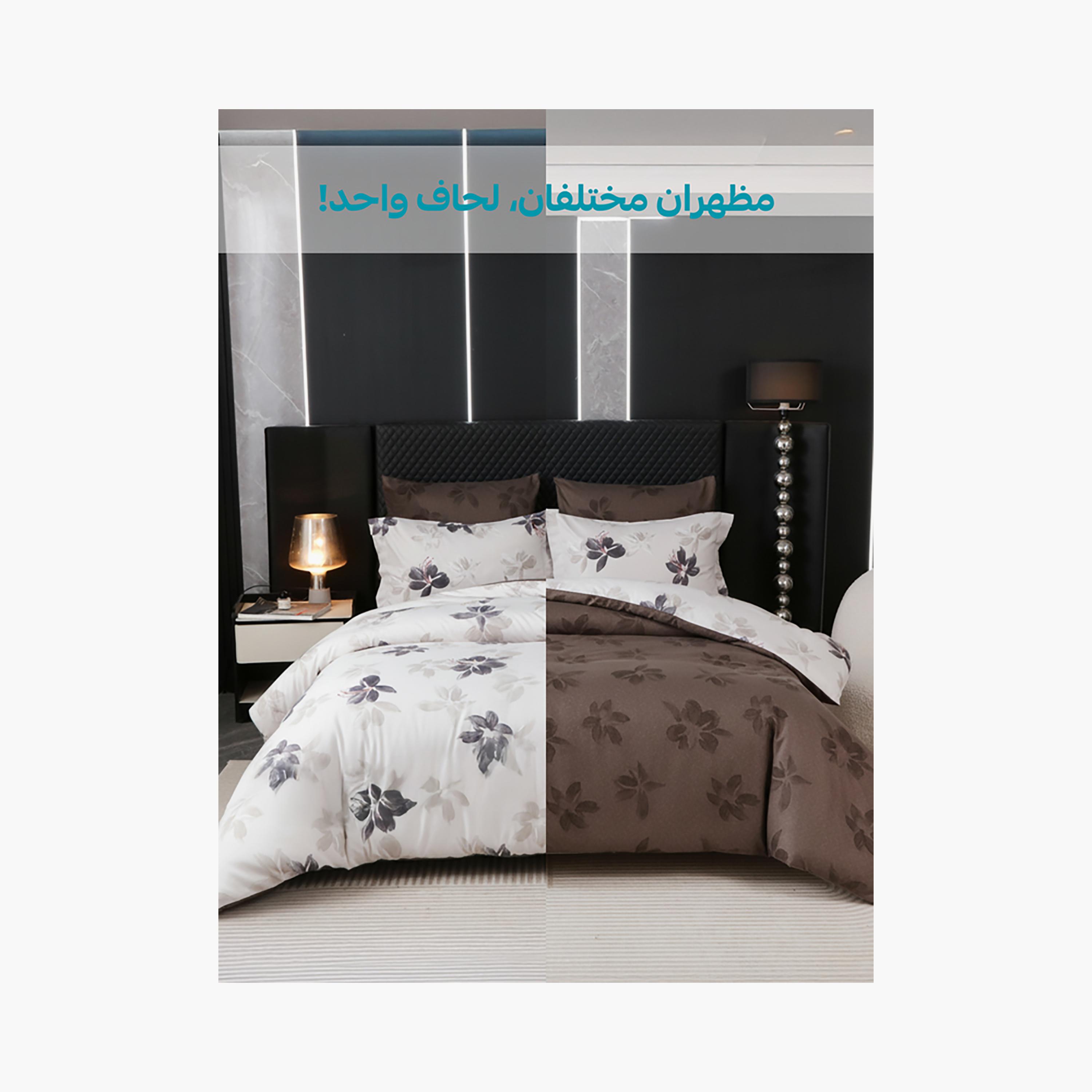 Donetella King Printed Hypoallergenic Breathable Duvet Cover Set - 220X240 Cm-household-bedding-duvetandcovers-duvetcovers-image-6