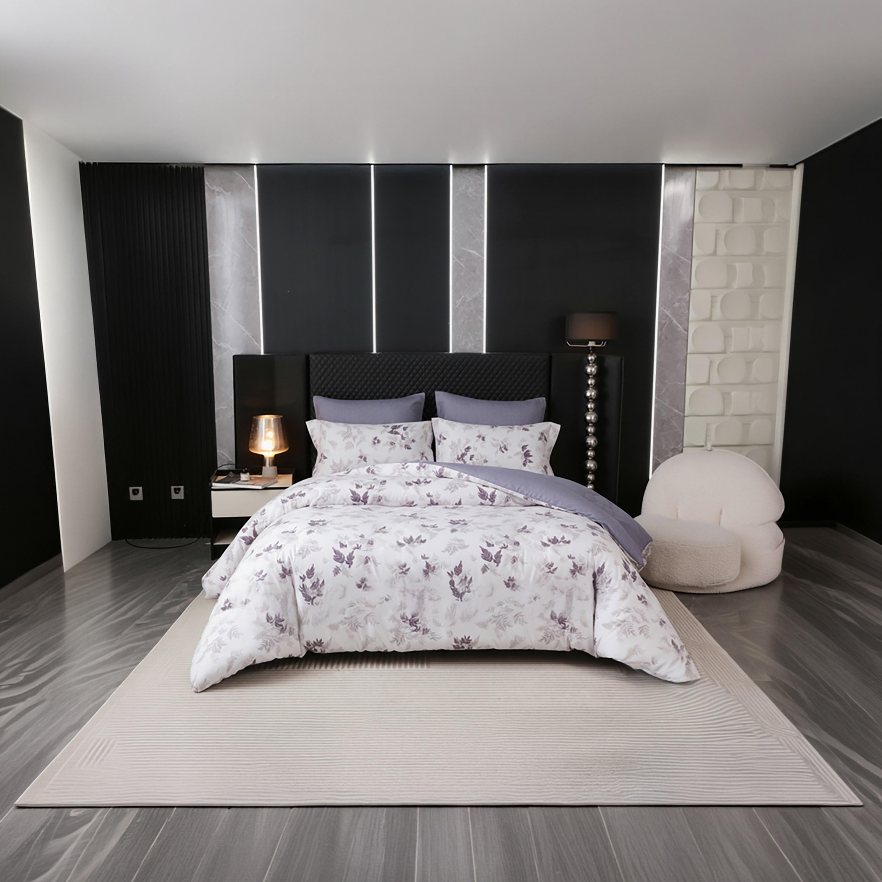Donetella King Printed Hypoallergenic Breathable Duvet Cover Set - 220X240 Cm-household-bedding-duvetandcovers-duvetcovers-image-1