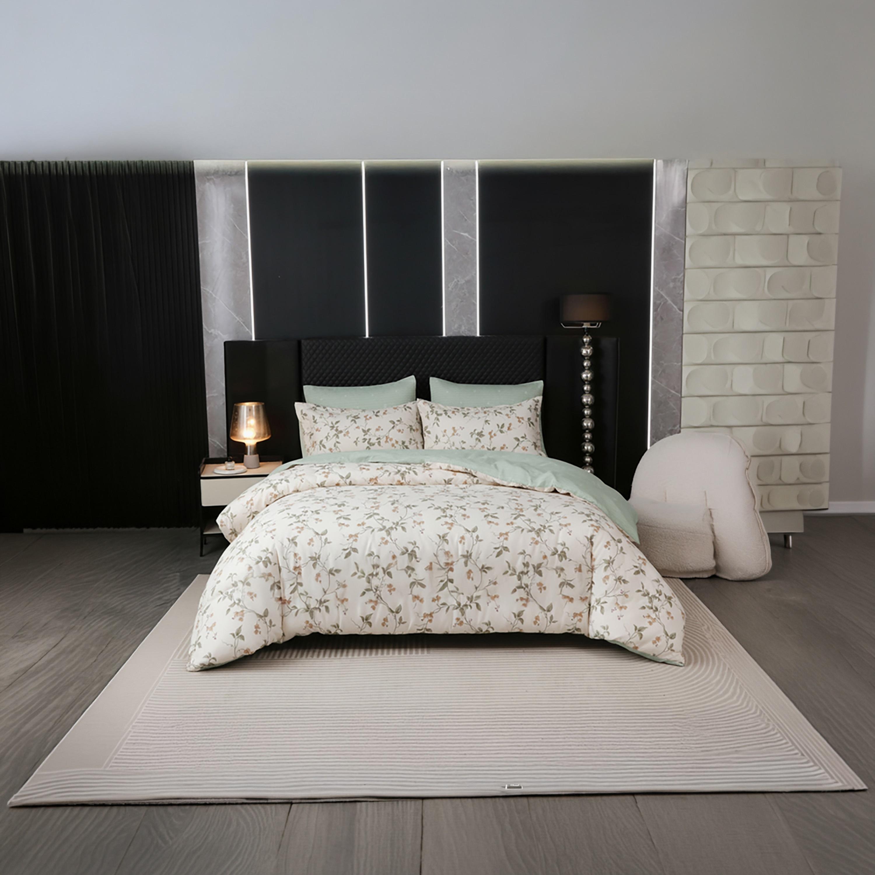 Donetella King Printed Hypoallergenic Breathable Duvet Cover Set - 220X240 Cm-household-bedding-duvetandcovers-duvetcovers-image-1