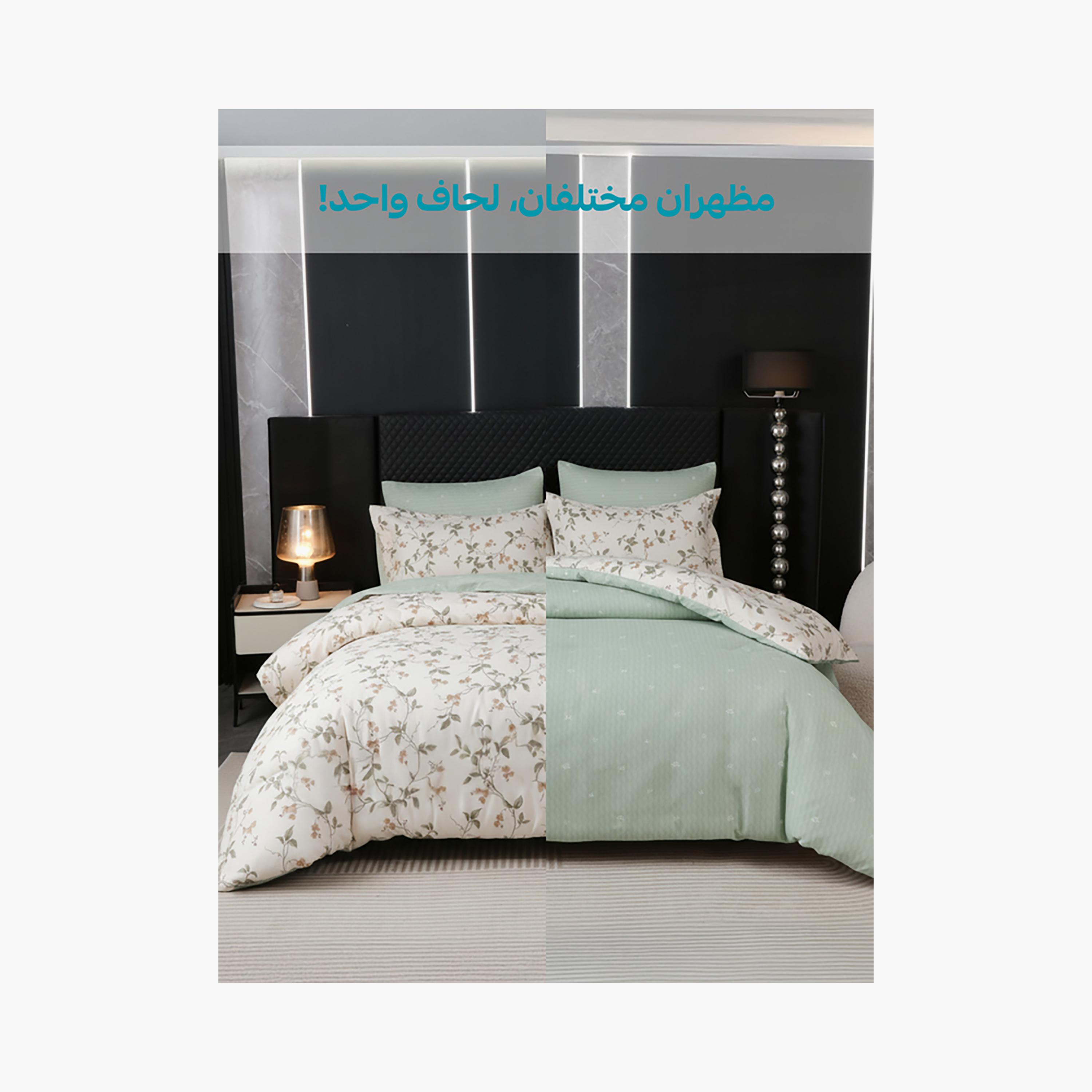 Donetella King Printed Hypoallergenic Breathable Duvet Cover Set - 220X240 Cm-household-bedding-duvetandcovers-duvetcovers-image-6